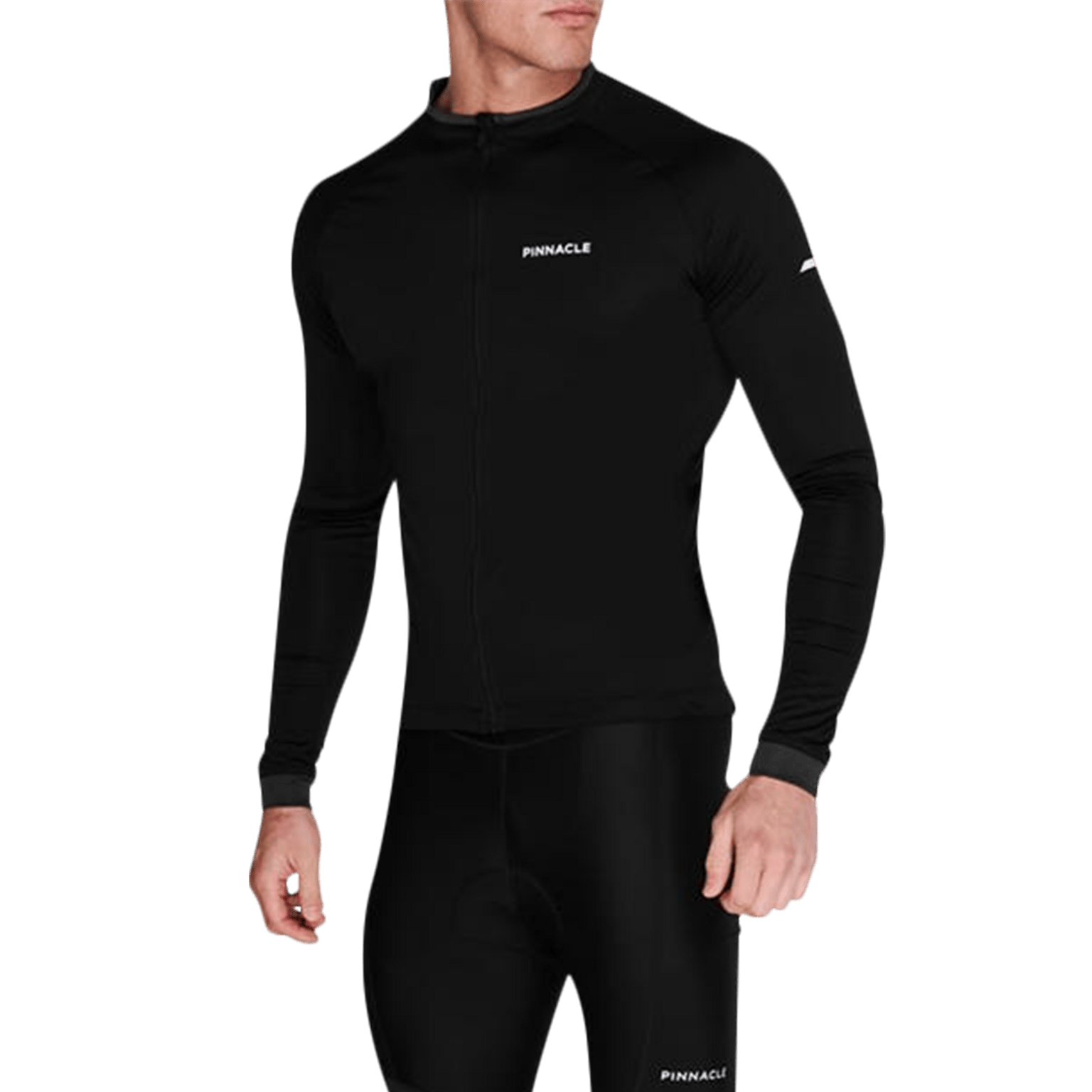 Pinnacle Long Sleeve Cycling Jersey Mens, мужская велосипедная майка