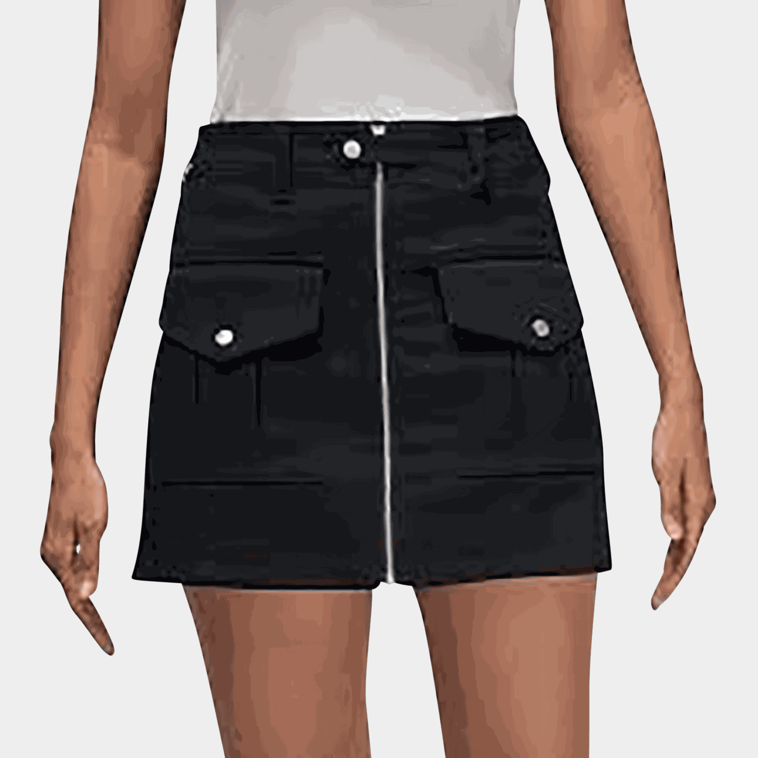 J Utlty Skirt, naisten hame - full image 1