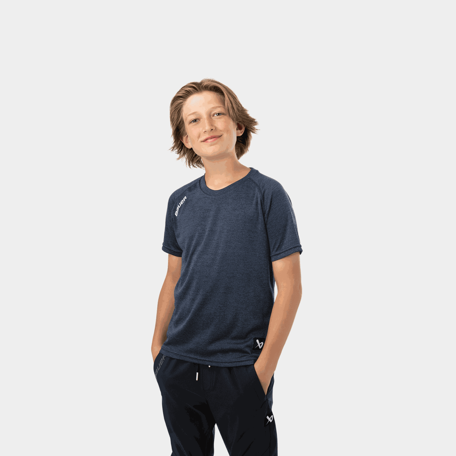 S24 Team Short Sleeve Tech Tee 26/27, lasten treenipaita - full image 1