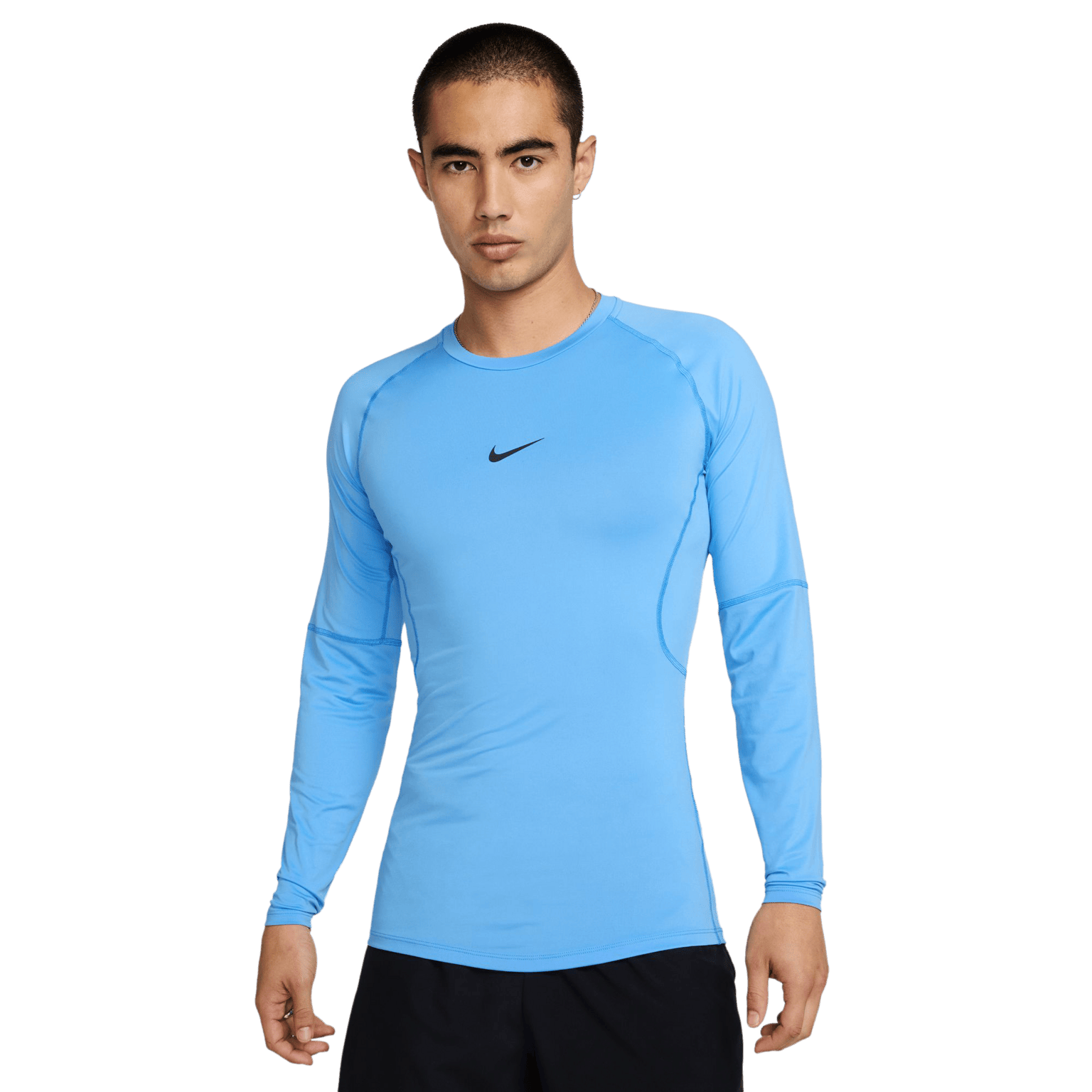 Мужская тренировочная рубашка Nike Pro Dri-FIT Tight Top с длинным рукавом