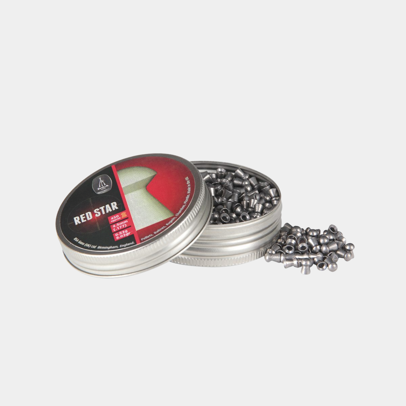Red Star 4, 5 mm (Crowned Dome), ilma-aseen luoti - full image 1