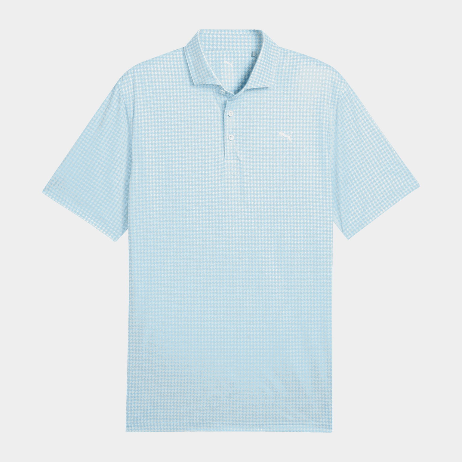 Cloudspun Mono Check Polo - full image 1