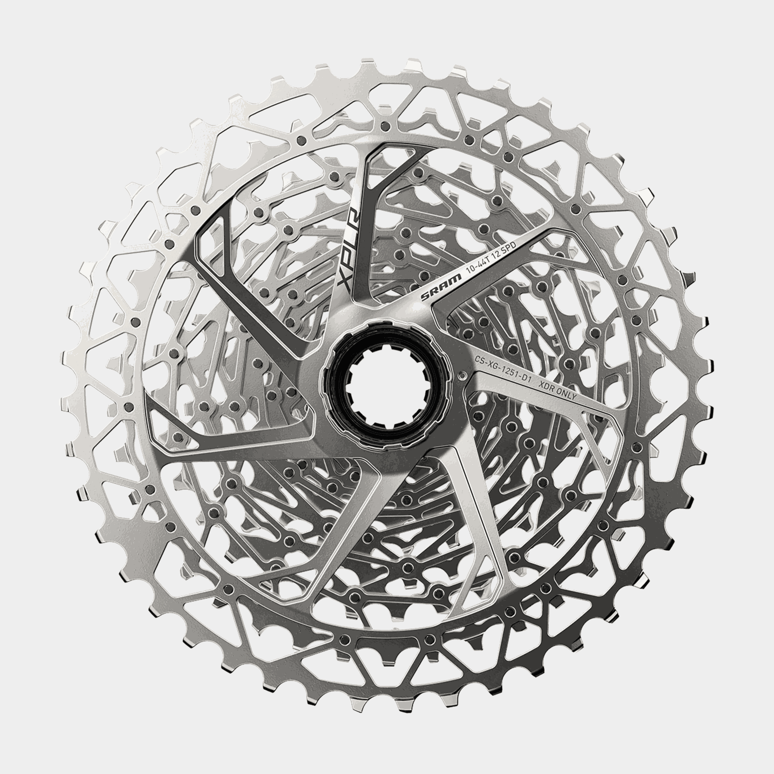 Cassette XG-1251 12 speed 10-44TSilver, vaihdepakka - full image 3