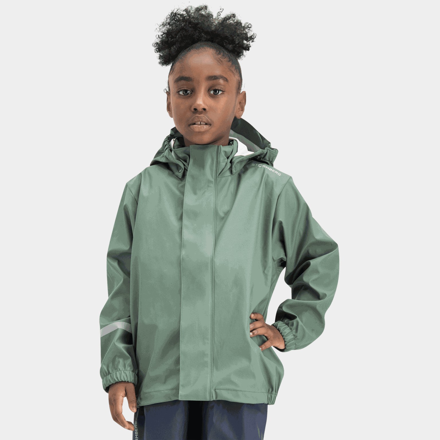 Kattegat Rain Jacket, lasten sadetakki - full image 1