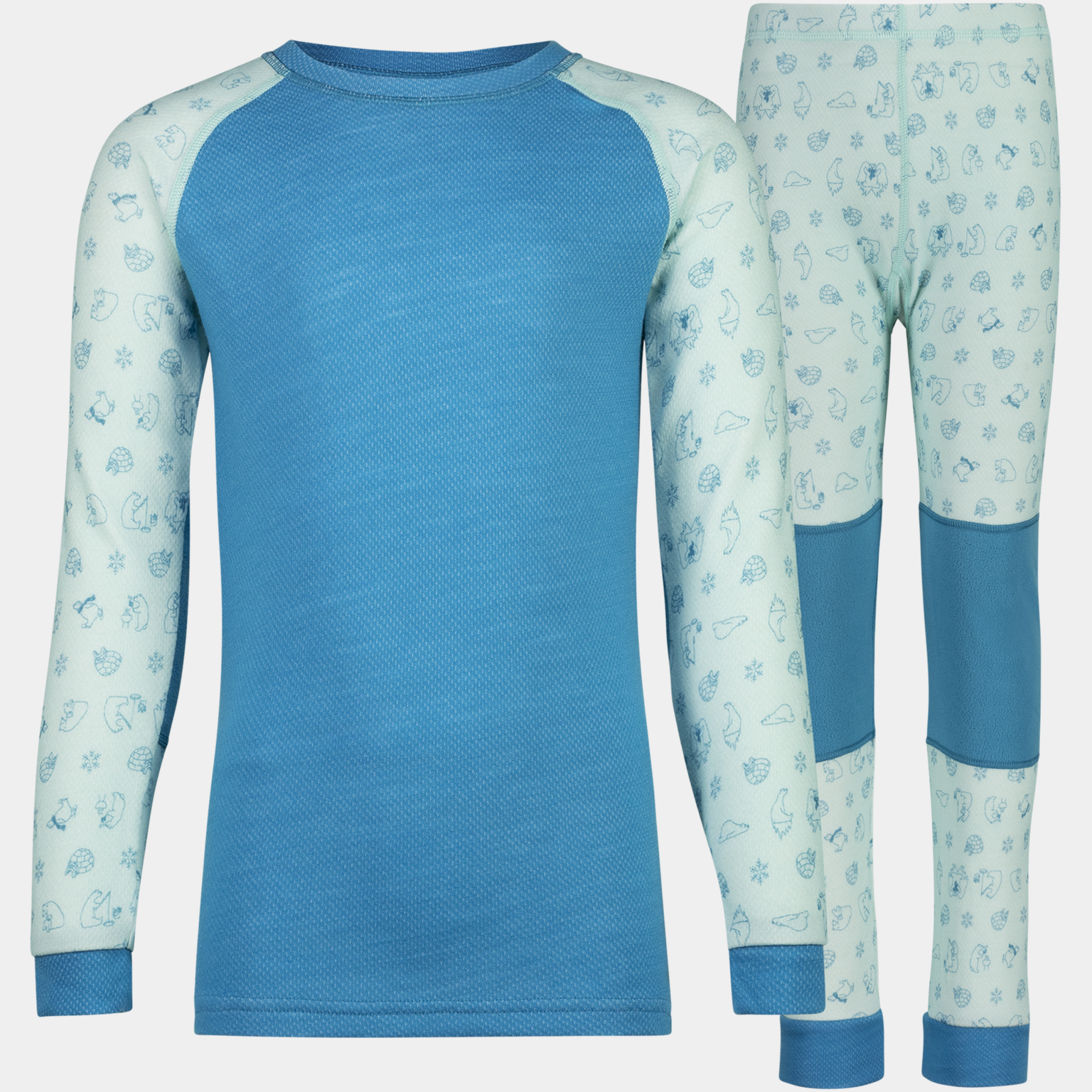 Graphic Lifa Merino Set, lasten villakerrasto - full image 1