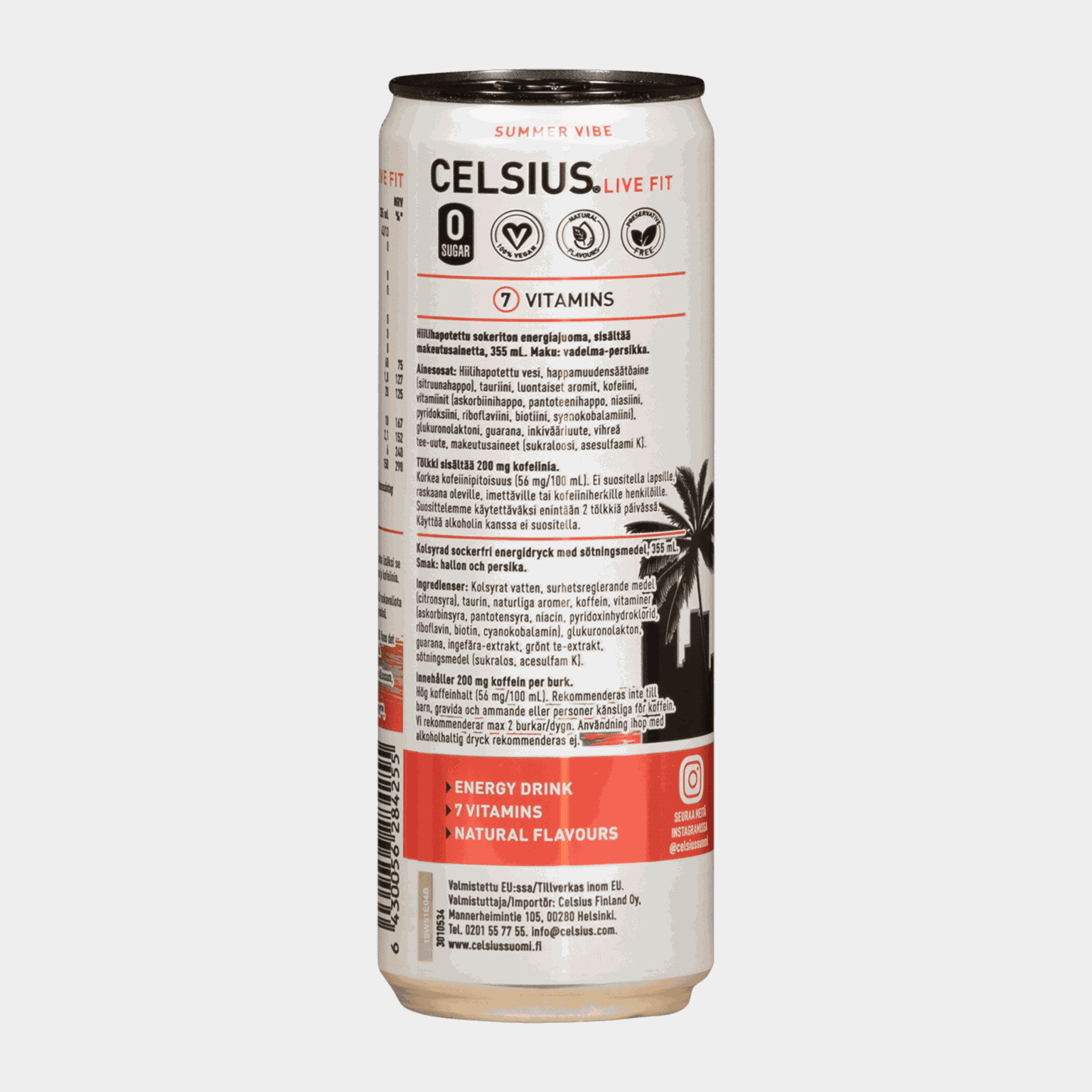 Celsius Summer Vibe, energiajuoma - full image 3