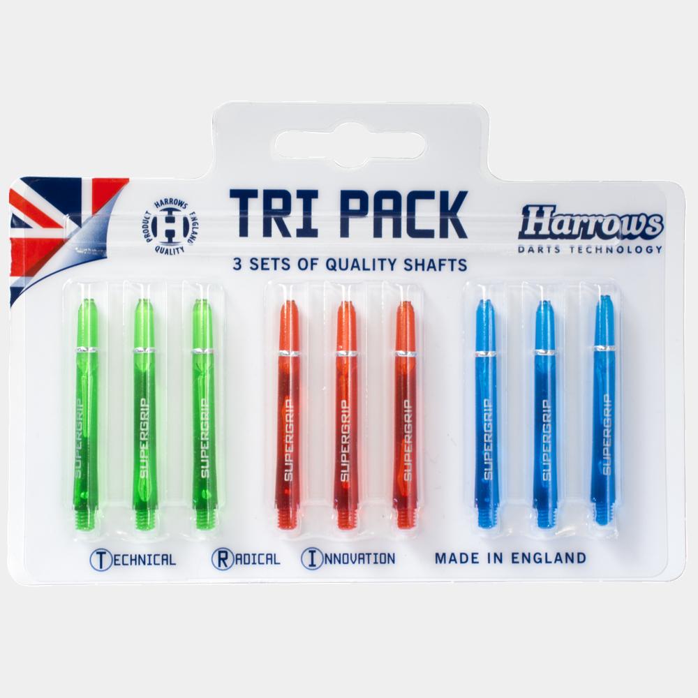 Dart Shafts Supergrip Tri Pack 9 Pcs, dartstikan varsisarja - full image 1