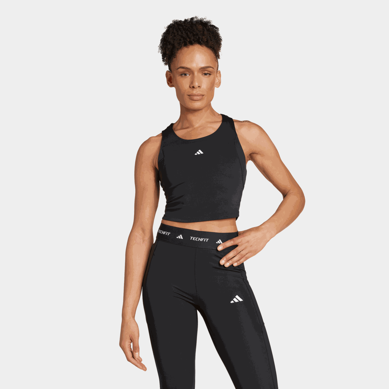 Techfit Crop Training Tank Top, naisten toppi - full image 1