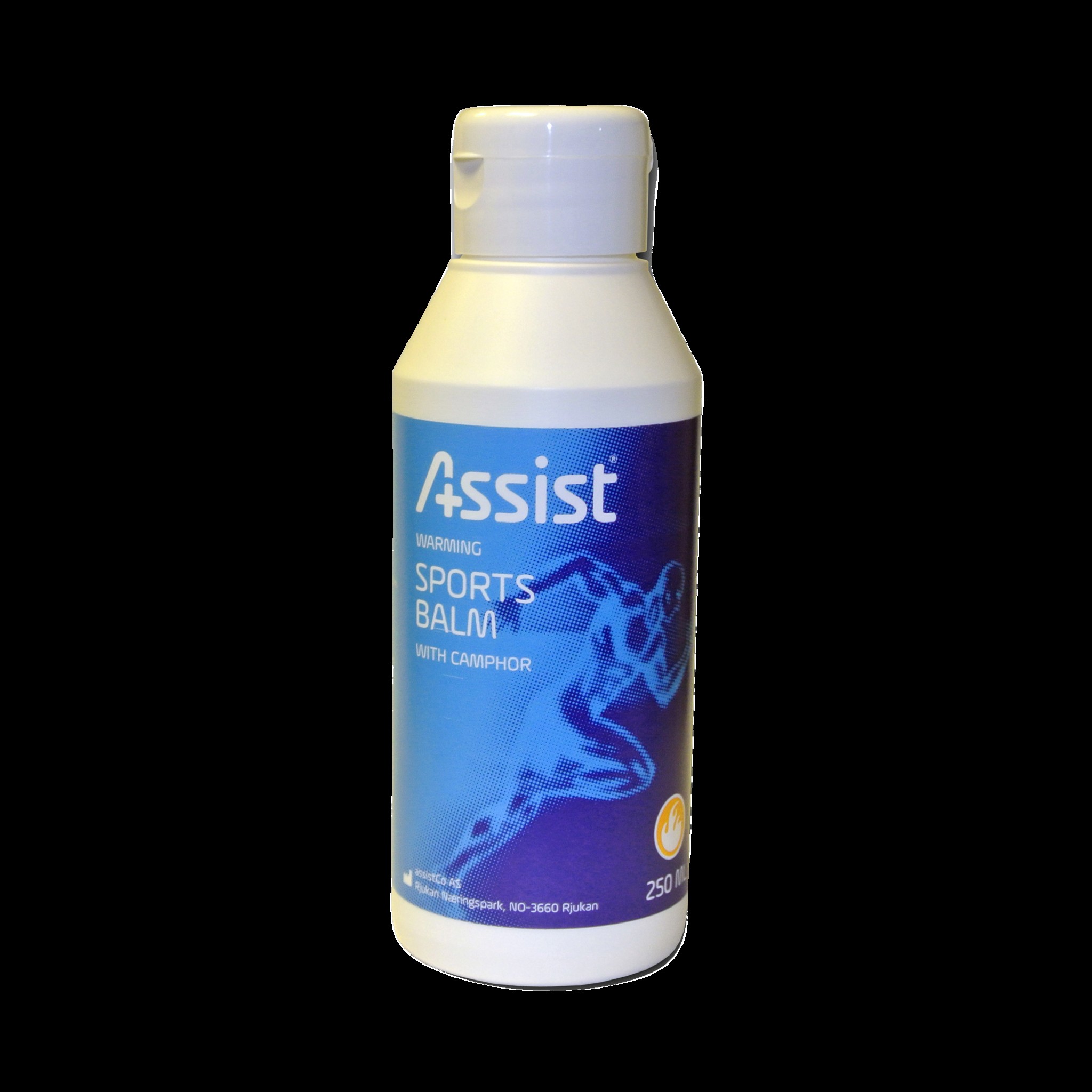 Спортивный бальзам Assist с камфорой, согревающий крем
