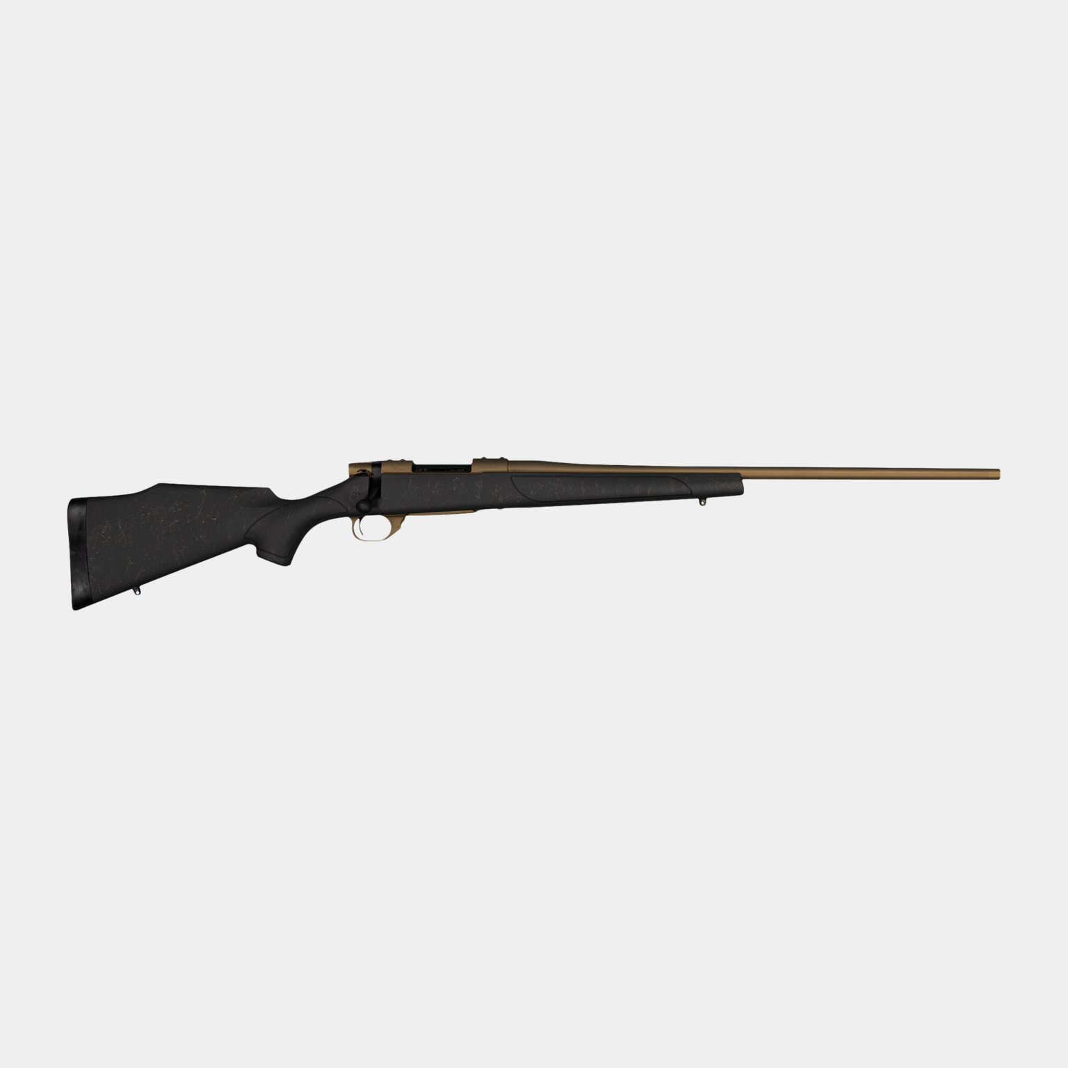 308 Sprg Weatherguard Bronze 24in Threaded, kivääri - full image 1