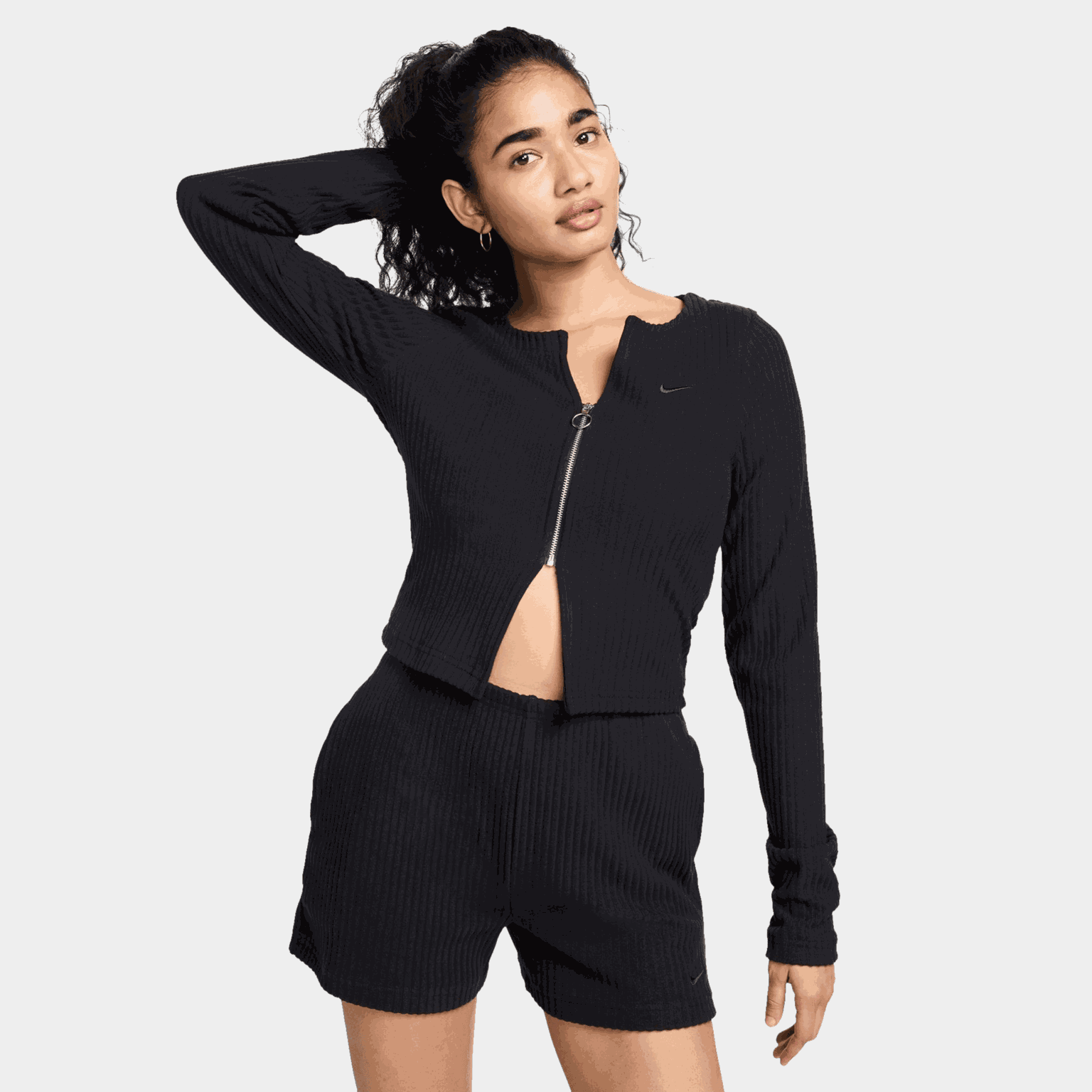 Nsw Nk Chll Knt Rib Fz Crdgn - full image 1