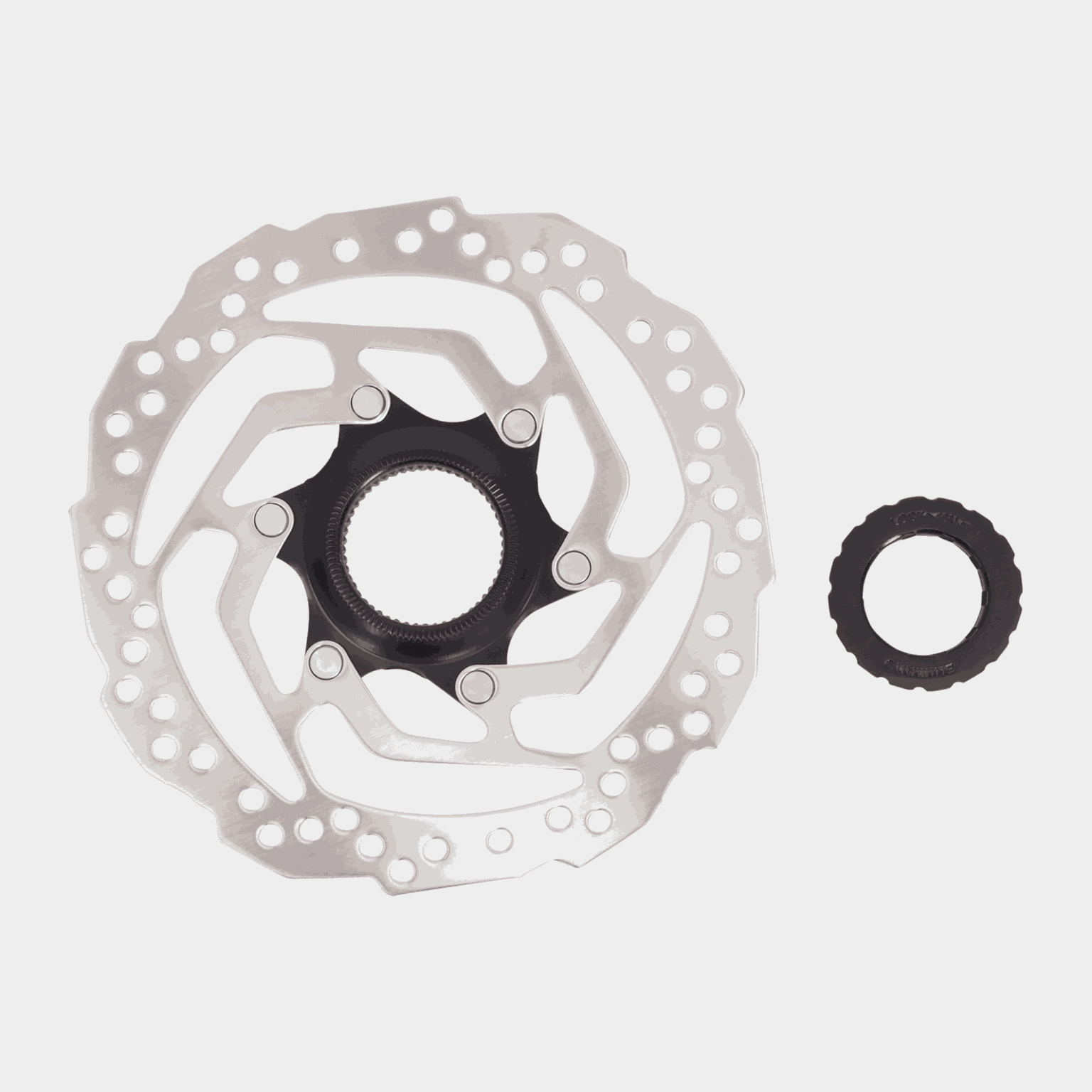 Discbreak rotor 160mm SM-RT10 Center Lock, Discbreak rotor - full image 1