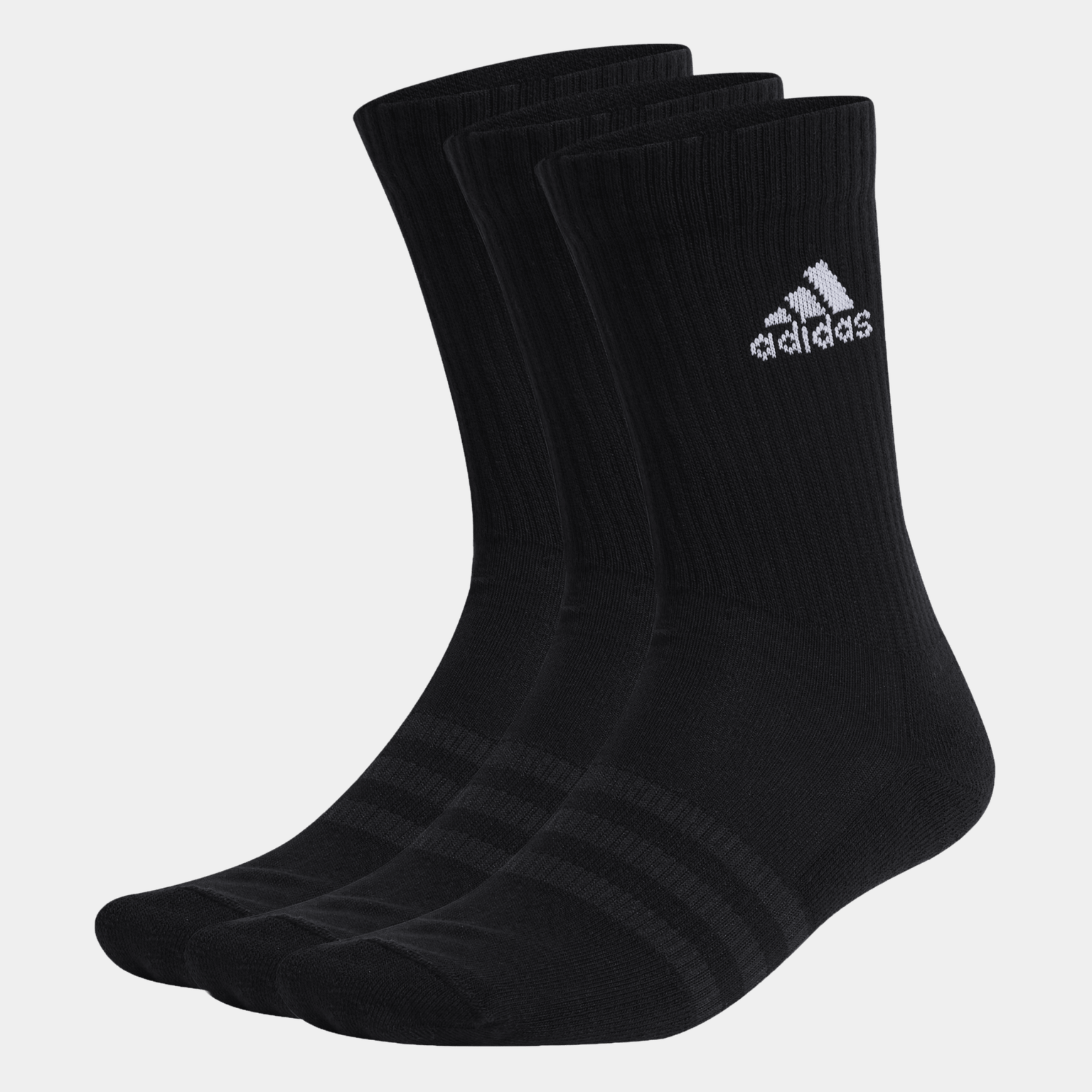 3PK Cushioned Crew Socks, tennissukat - full image 1