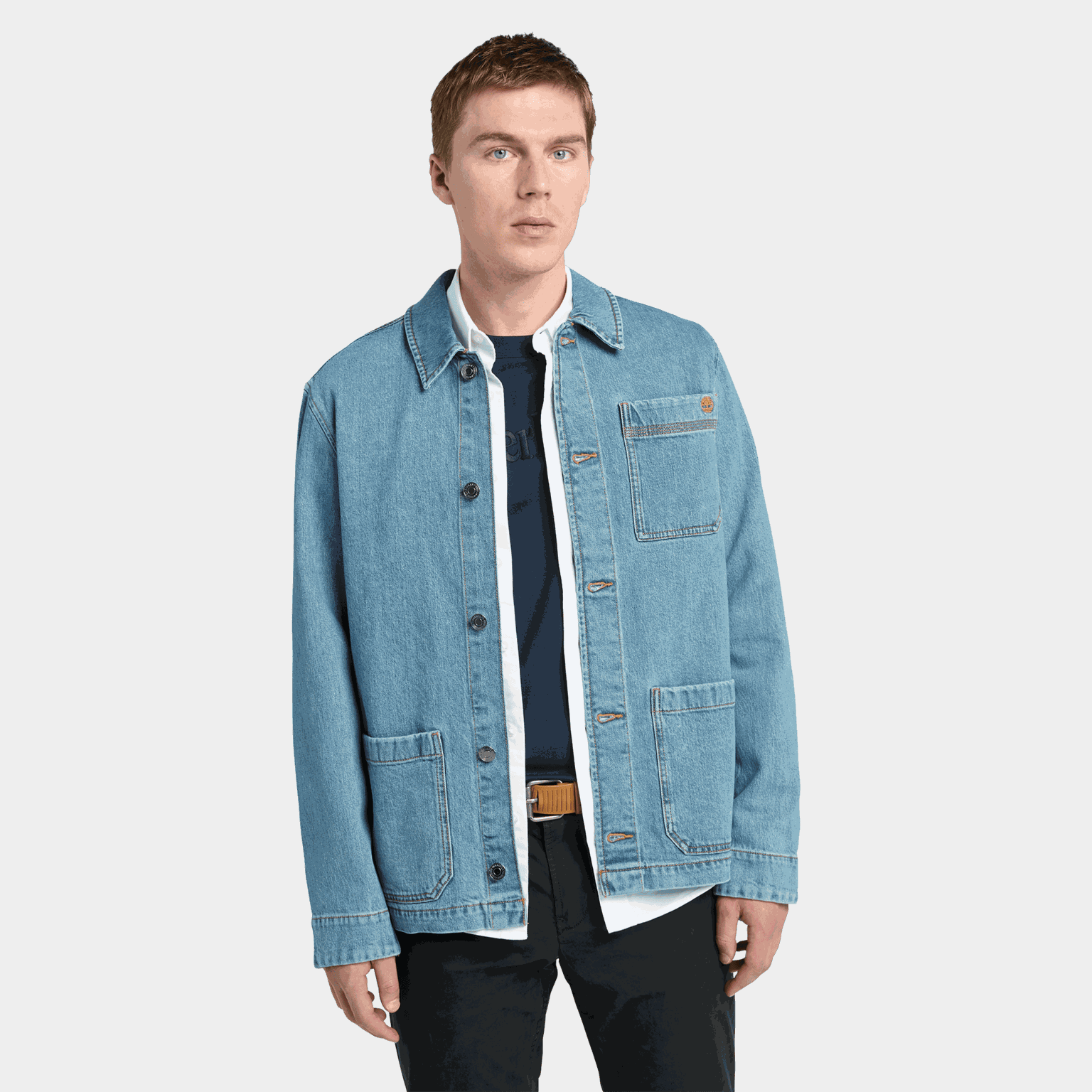 Refibra Denim Chore Jac, miesten takki - full image 2