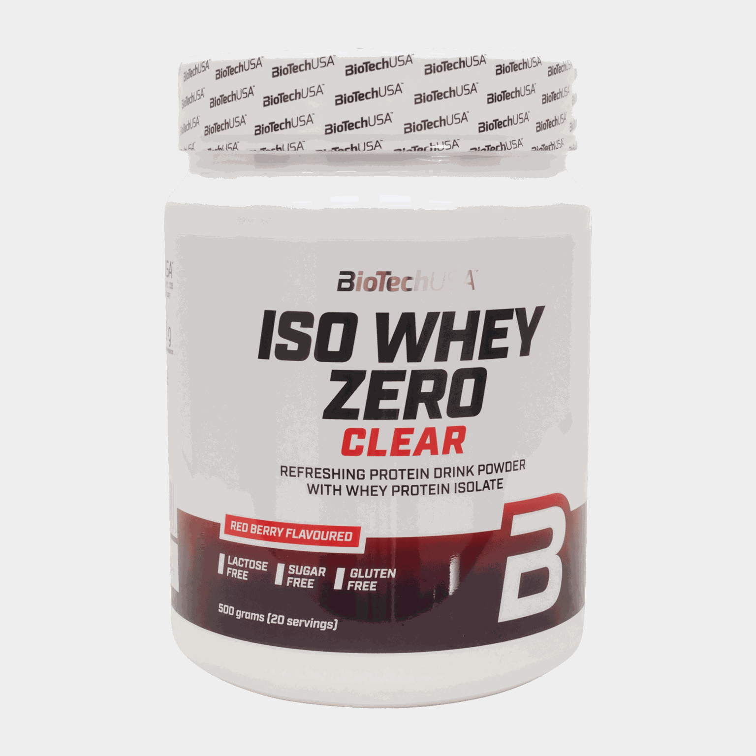 Iso Whey Zero Clear Red berry 500g, proteiinijauhe - full image 1