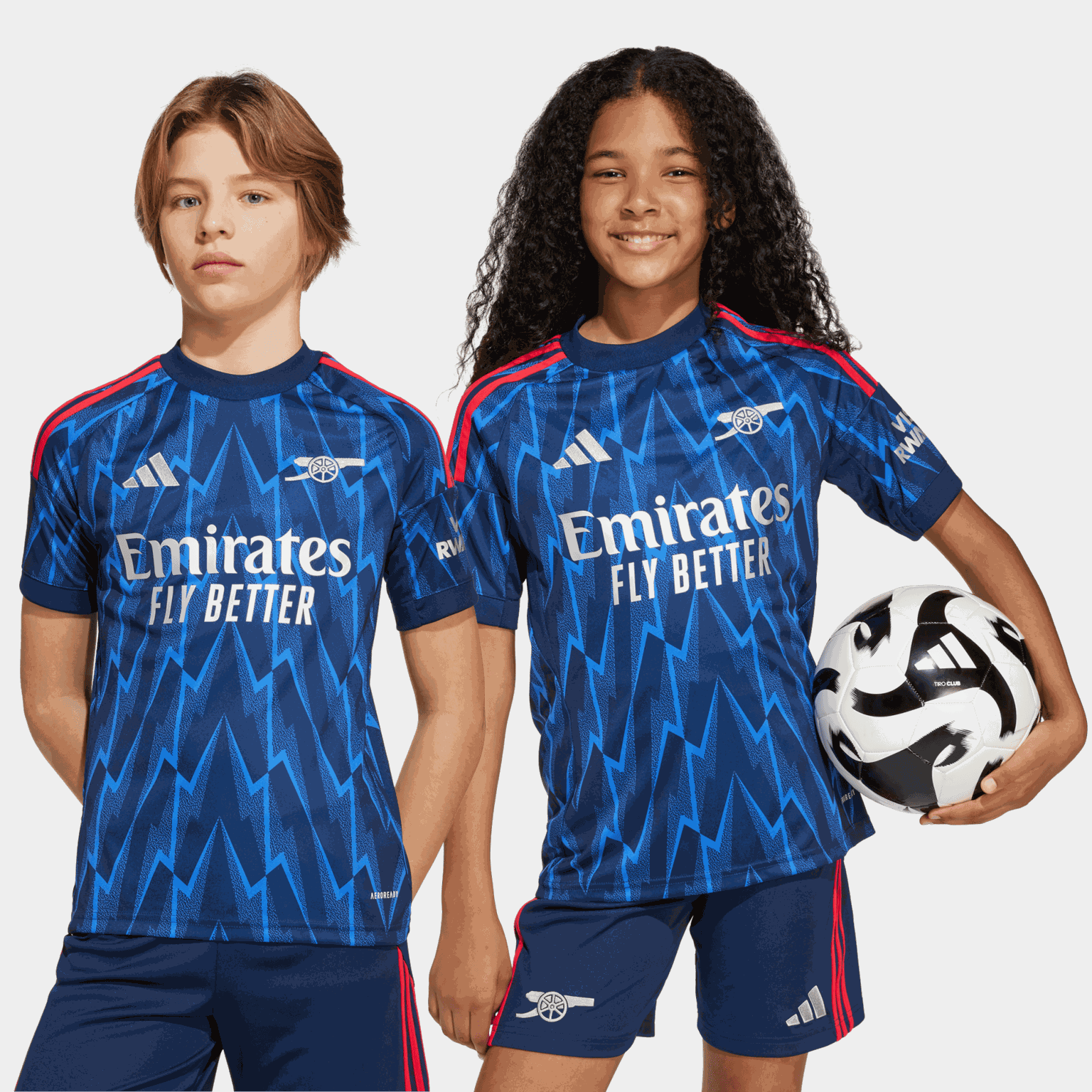 Arsenal Away Jersey 2025/26, nuorten jalkapalloasu 25/26 - full image 1