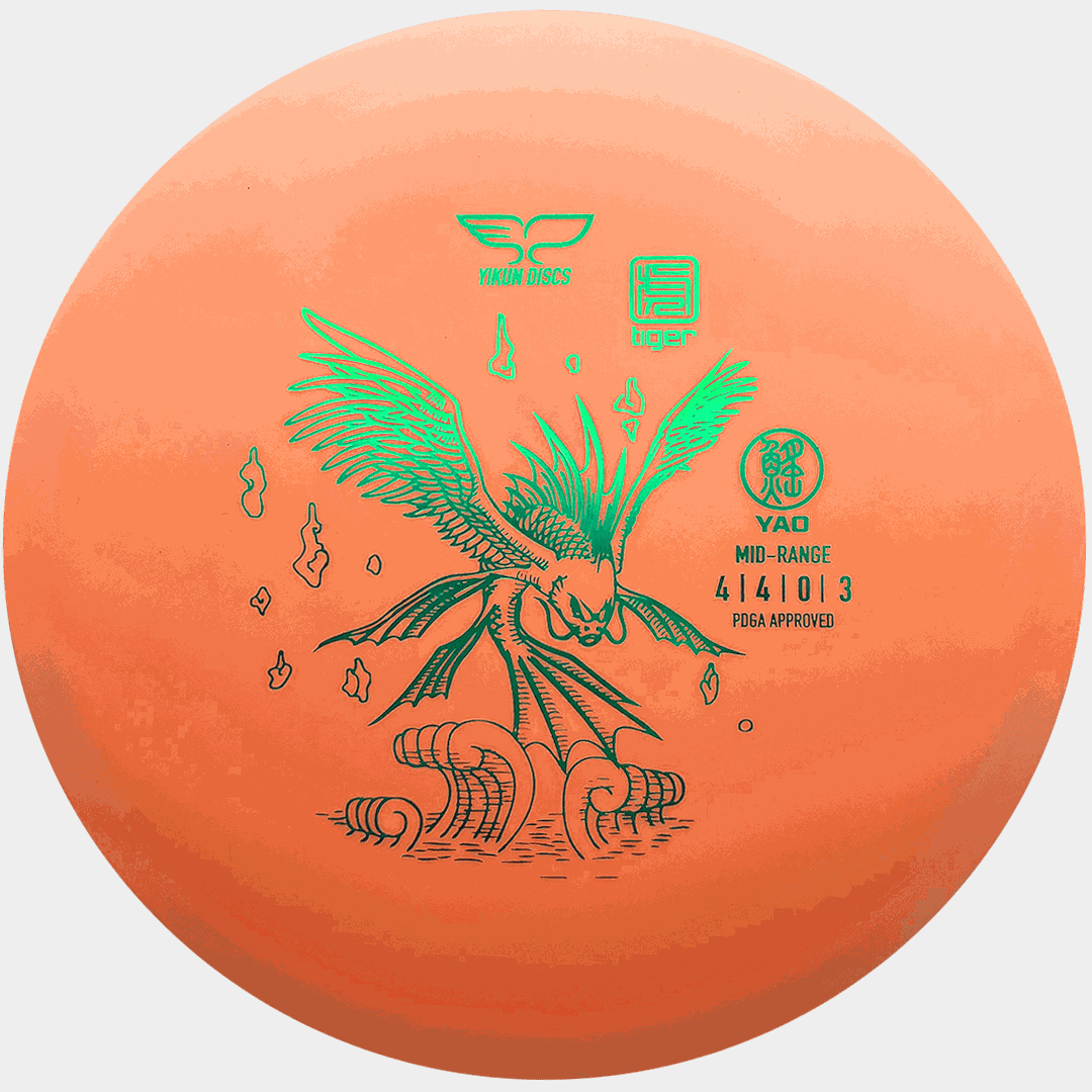 Tiger Line Midrange Yao, 170-175g White, midrange frisbeegolf - full image 1