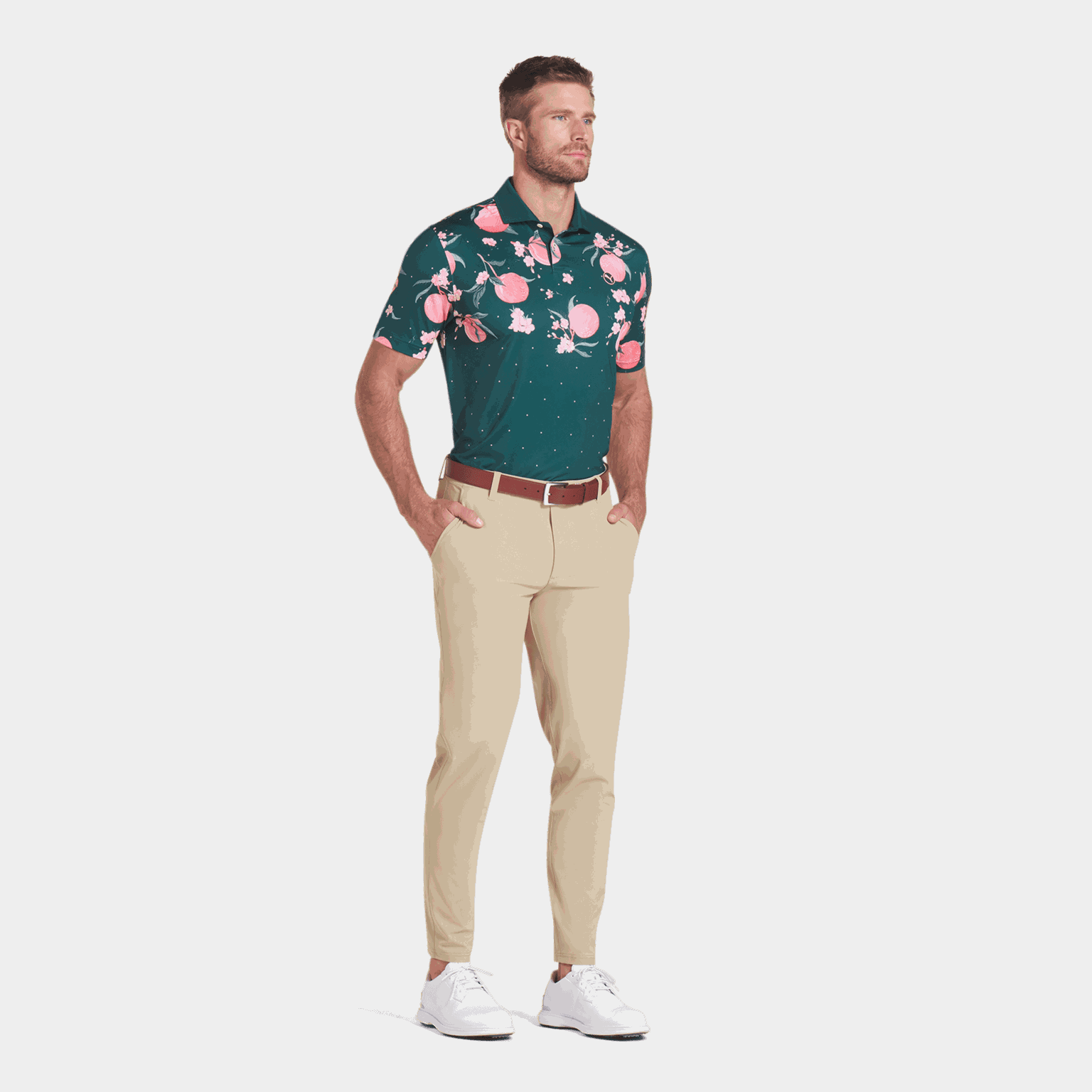 MATTR Freshly Picked Polo, miesten golfpaita - full image 4