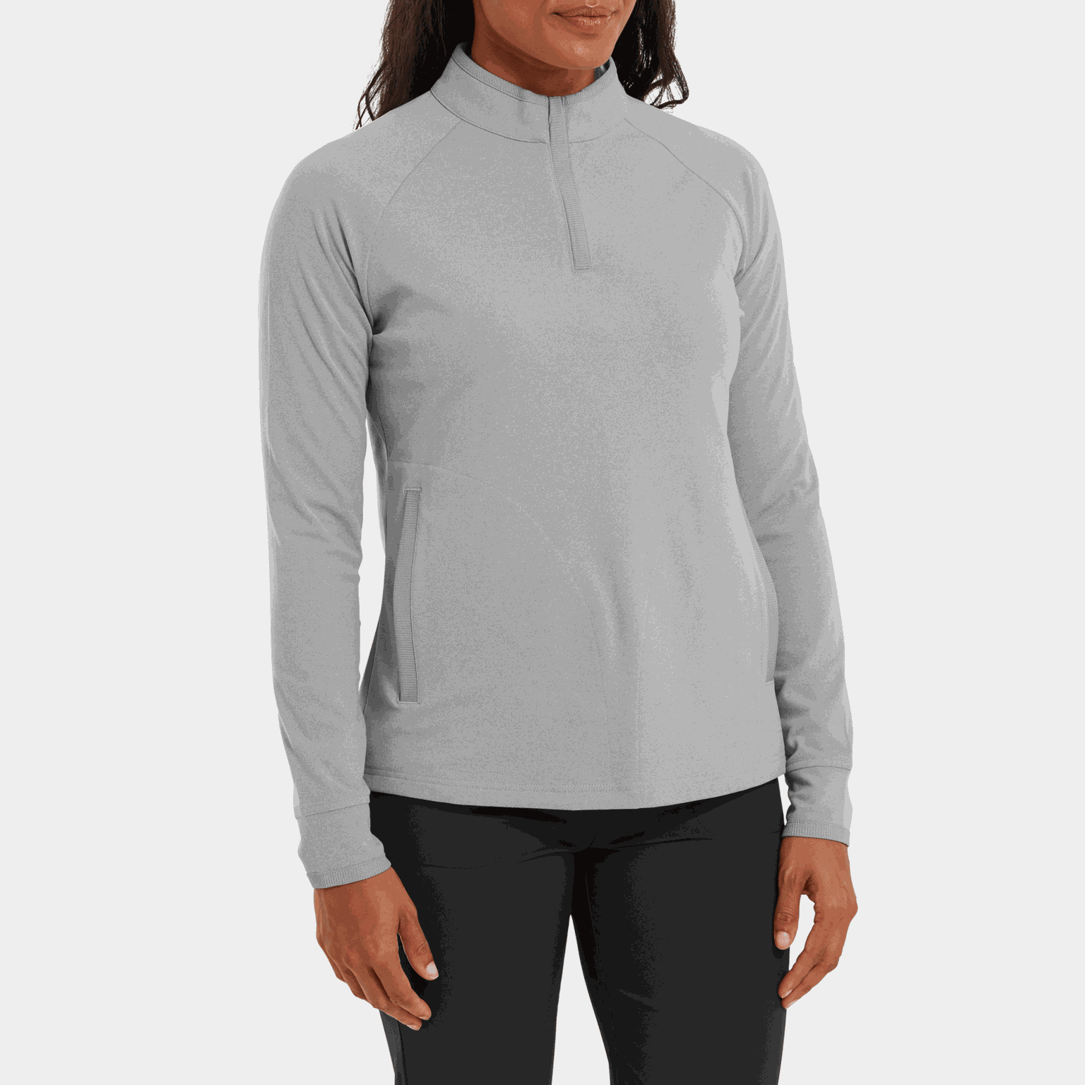 Half-Zip Midlayer99, naisten golfpaita - full image 1