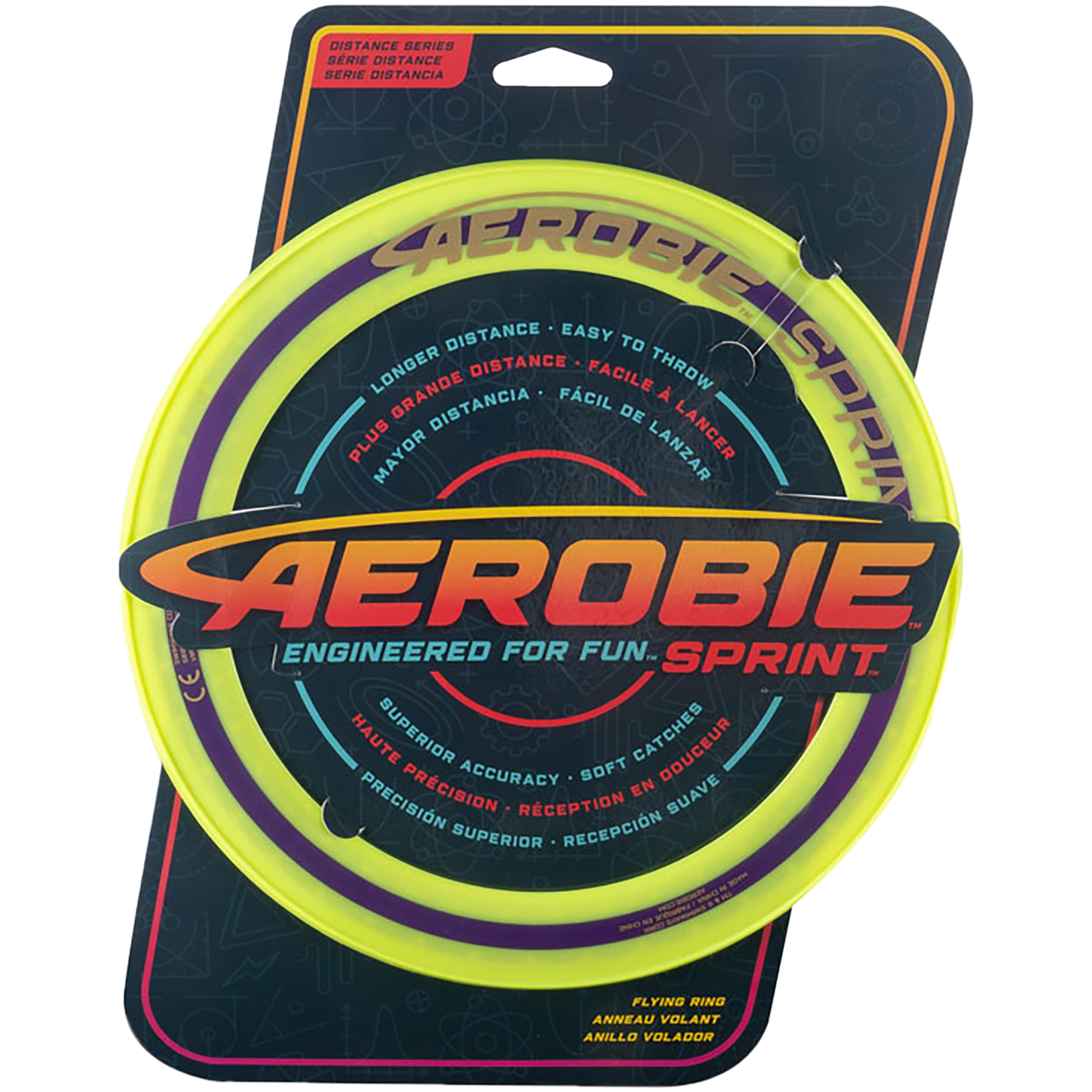 Летающее кольцо Aerobie Sprint 10 дюймов, фрисби