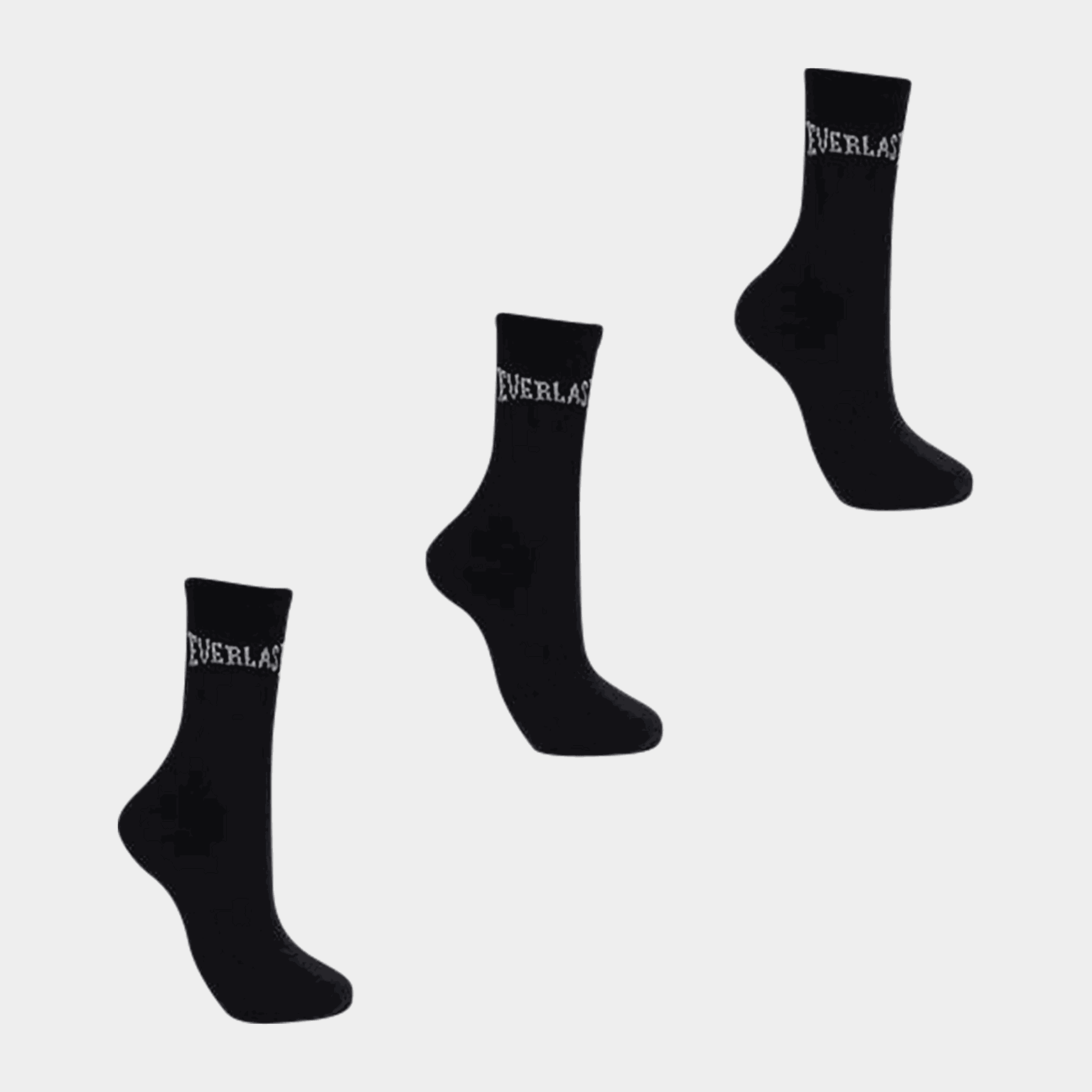 Crew Sock 3Pk, naisten sukat - full image 1
