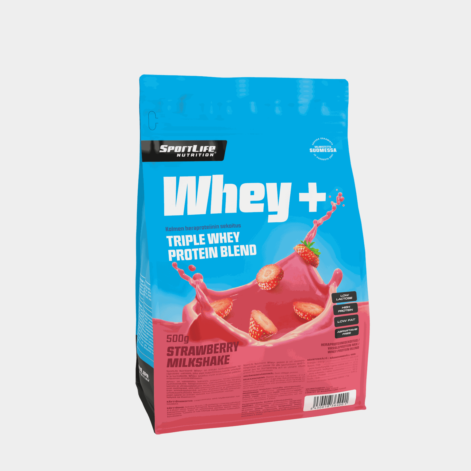 Whey+ 500g, proteiinijauhe - full image 1