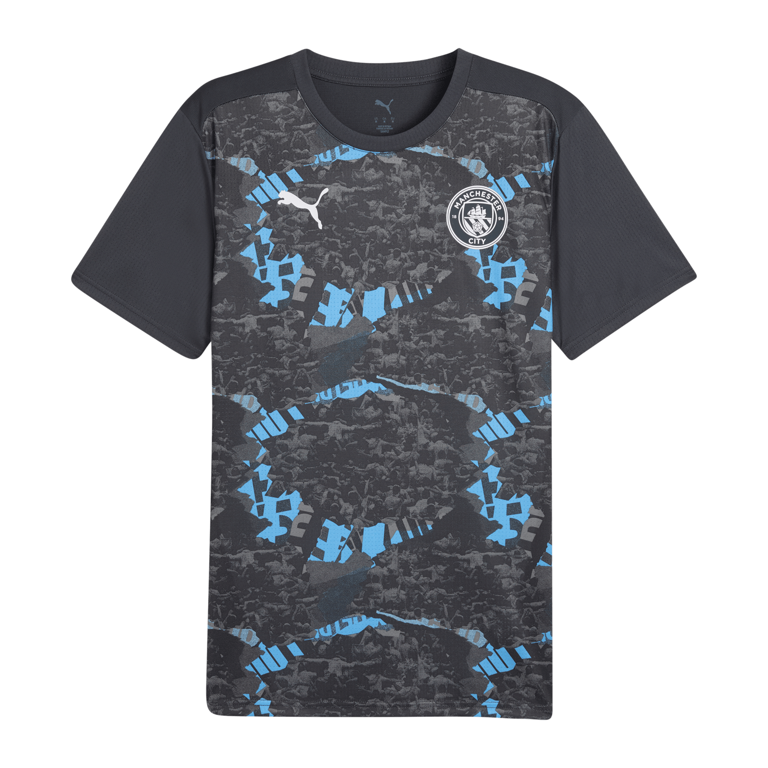 Мужская футбольная футболка с коротким рукавом Puma Manchester City Prematch