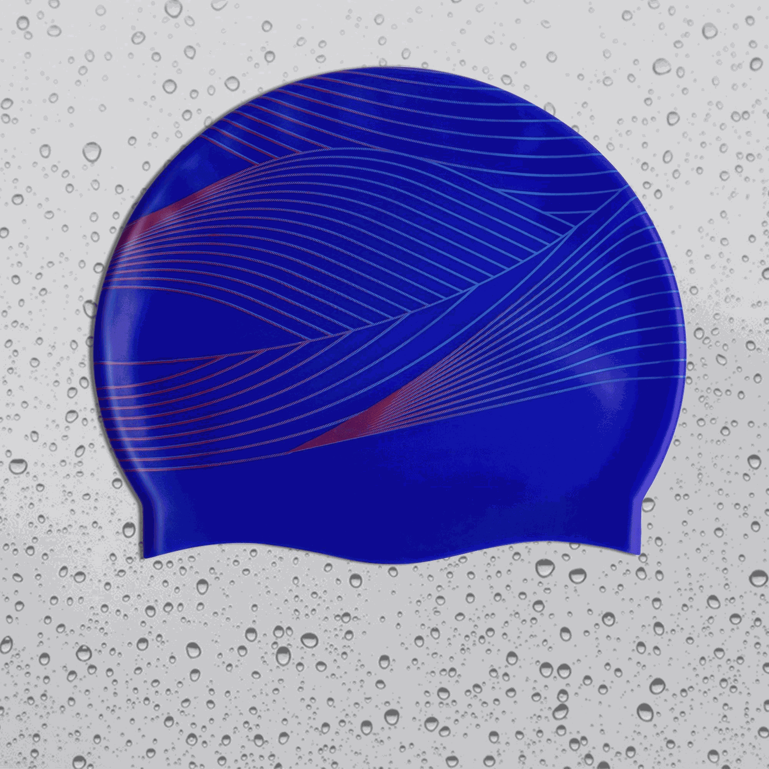 Slaz Print Sili Cap, uimalakki - full image 3