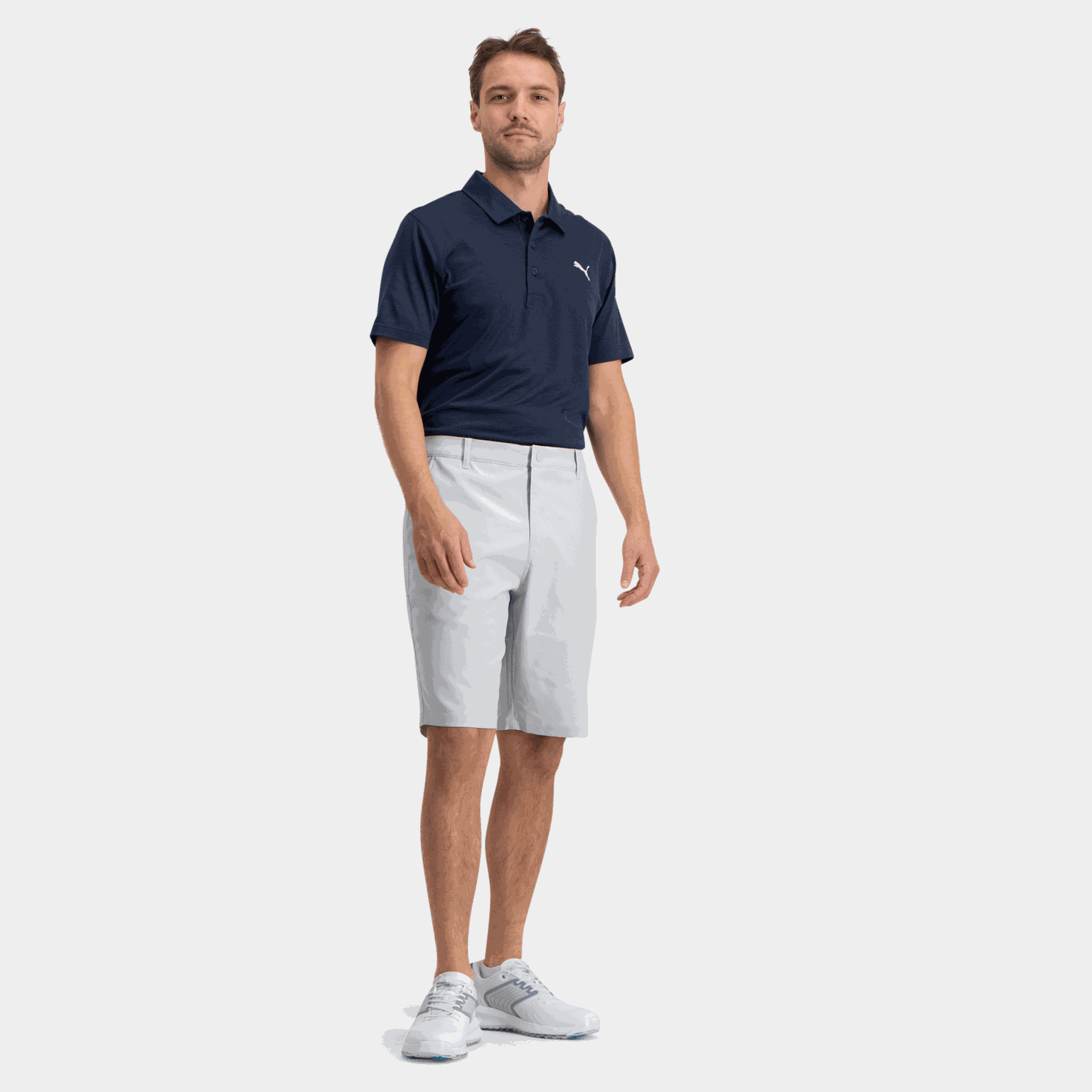 Icon Heather Polo 2.0, miesten pikeepaita - full image 3