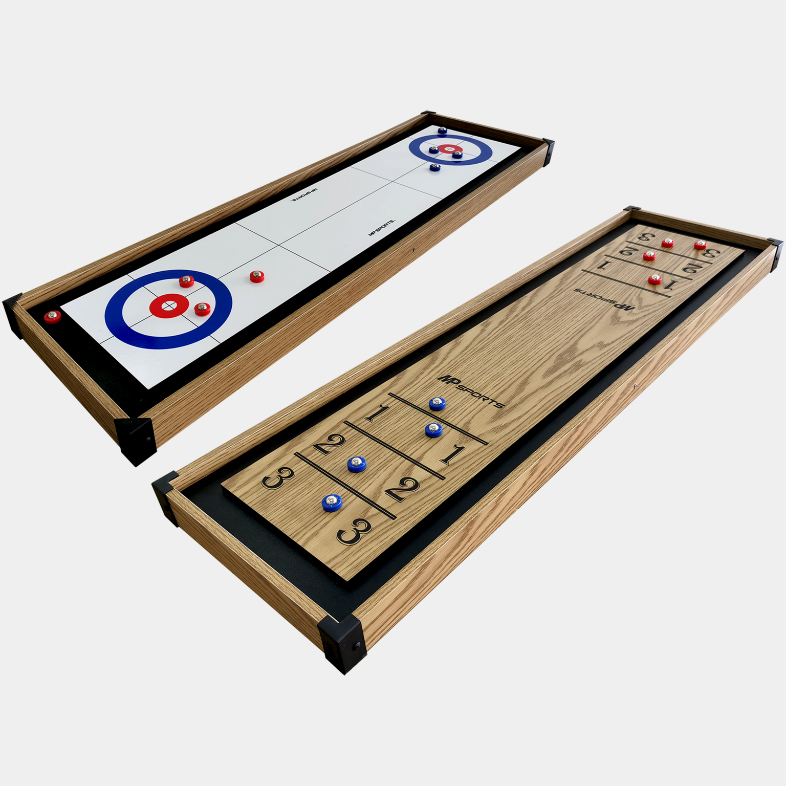 MP Sports - 2 1 Tabletop Shuffleboard 45, shuffleboard - full image 2