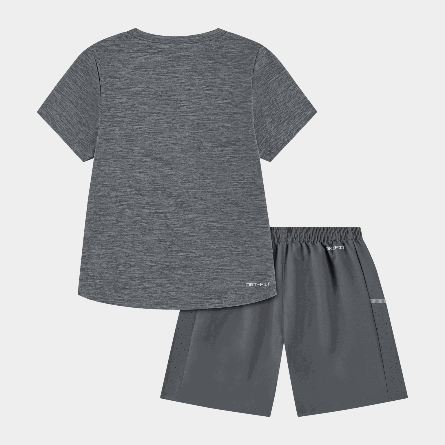 NKB NK DF MILER SS TOP SHORT, lasten, nuorten t-paita ja shortsit - full image 2