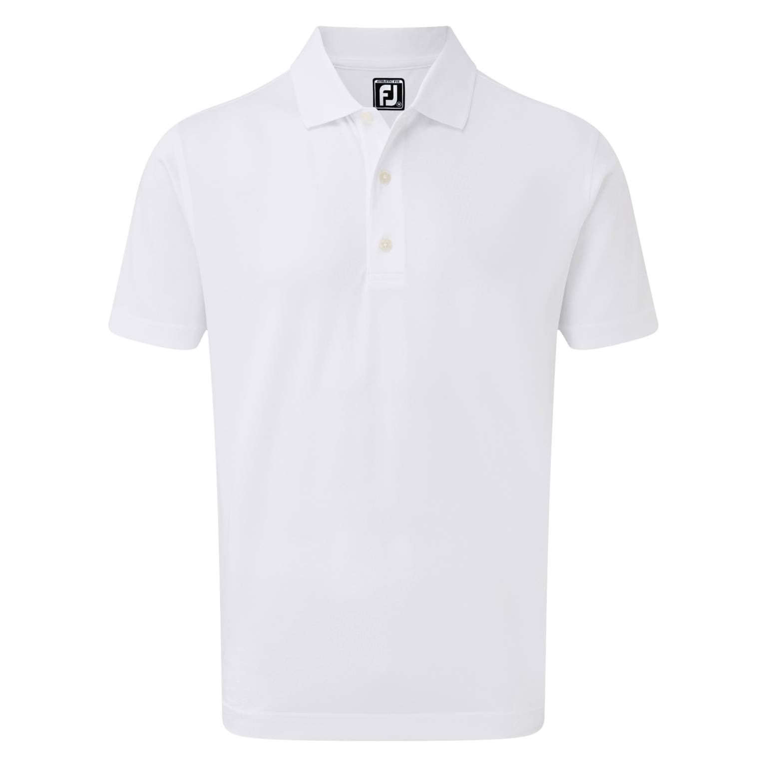 Footjoy Мужская рубашка из пике с однотонным трикотажным воротником стрейч-пике99