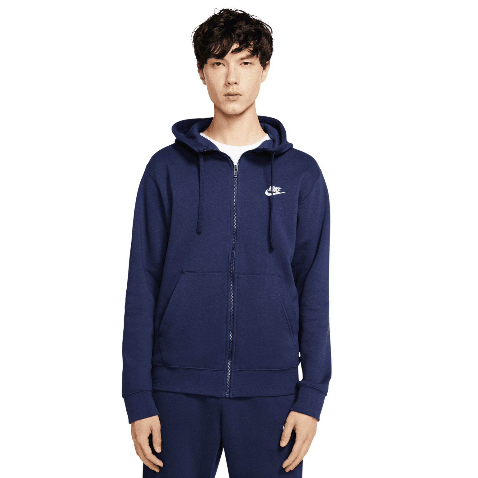 Nike Club Hoodie Full Zip, мужская толстовка