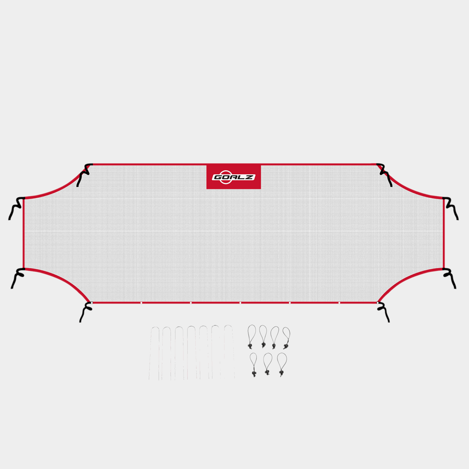 Full size soccer target wall 7,3x2,4 cm, tulostaulu - full image 1