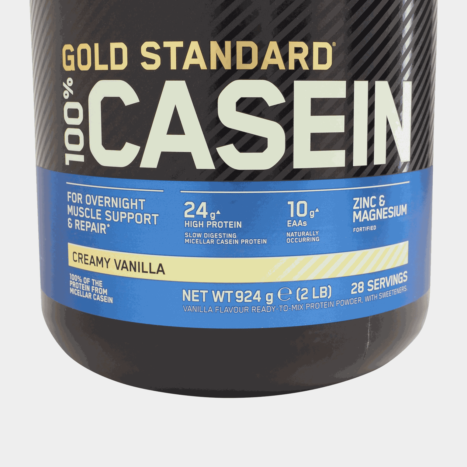 ON 100% Gold Standard Casein Creamy Vanilla, proteiinijauhe - full image 2