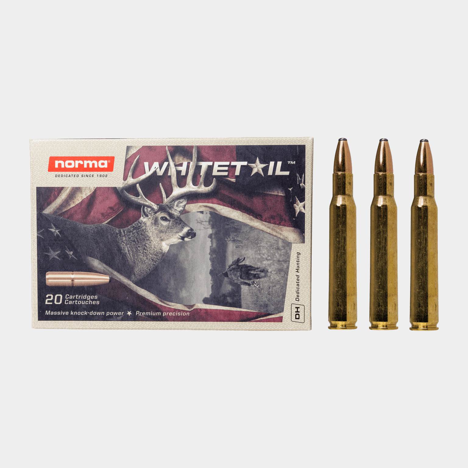 Norma Whitetail 30-06 9,7g / 150gr, 7 g / 150 gr, kivääriammukset - full image 1