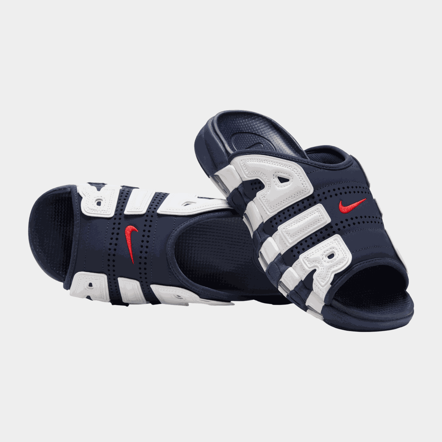 Air More Uptempo Slide, misten sandaalit - full image 3