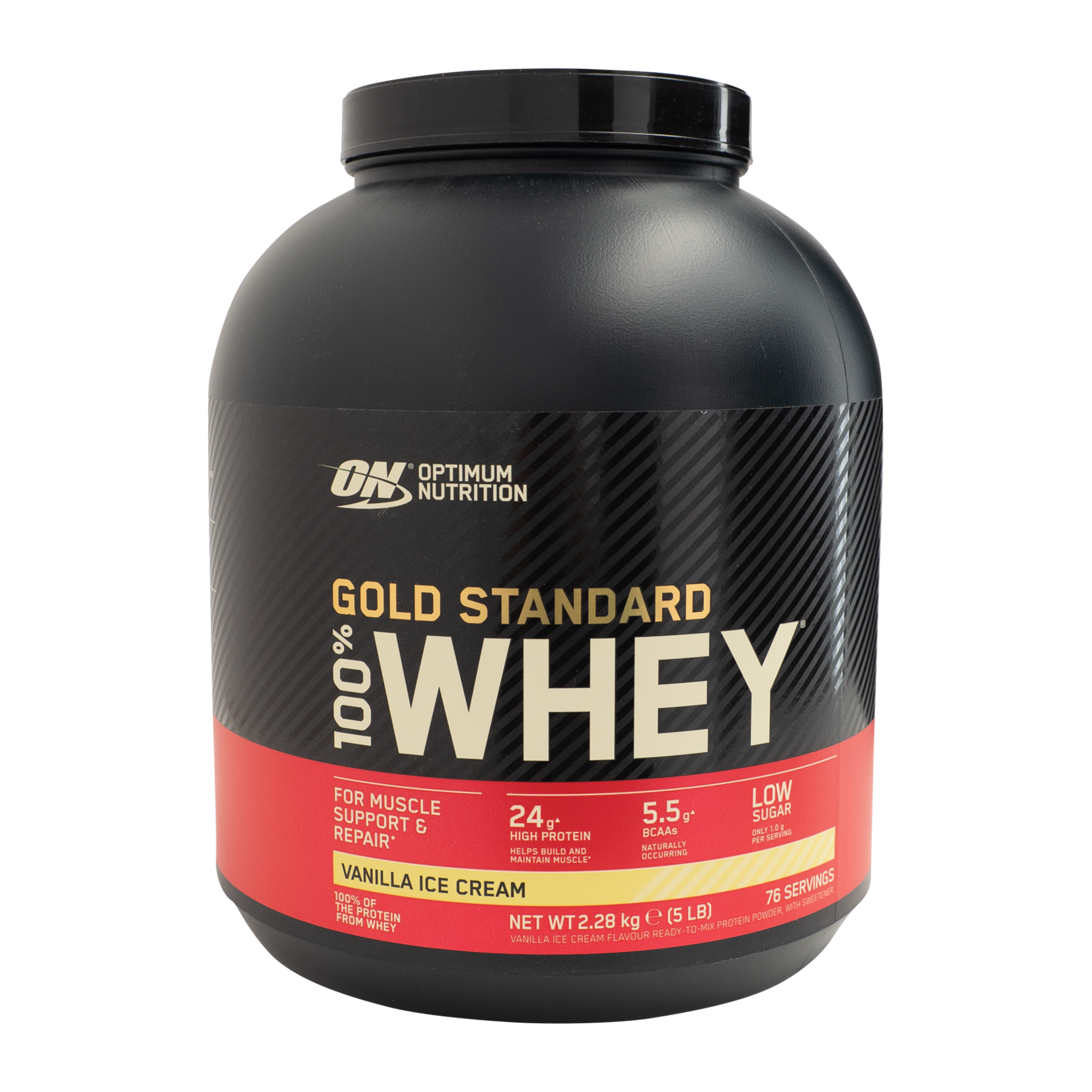Optimum Nutrition 100% Whey Gold Standard 2270 г, протеиновый порошок