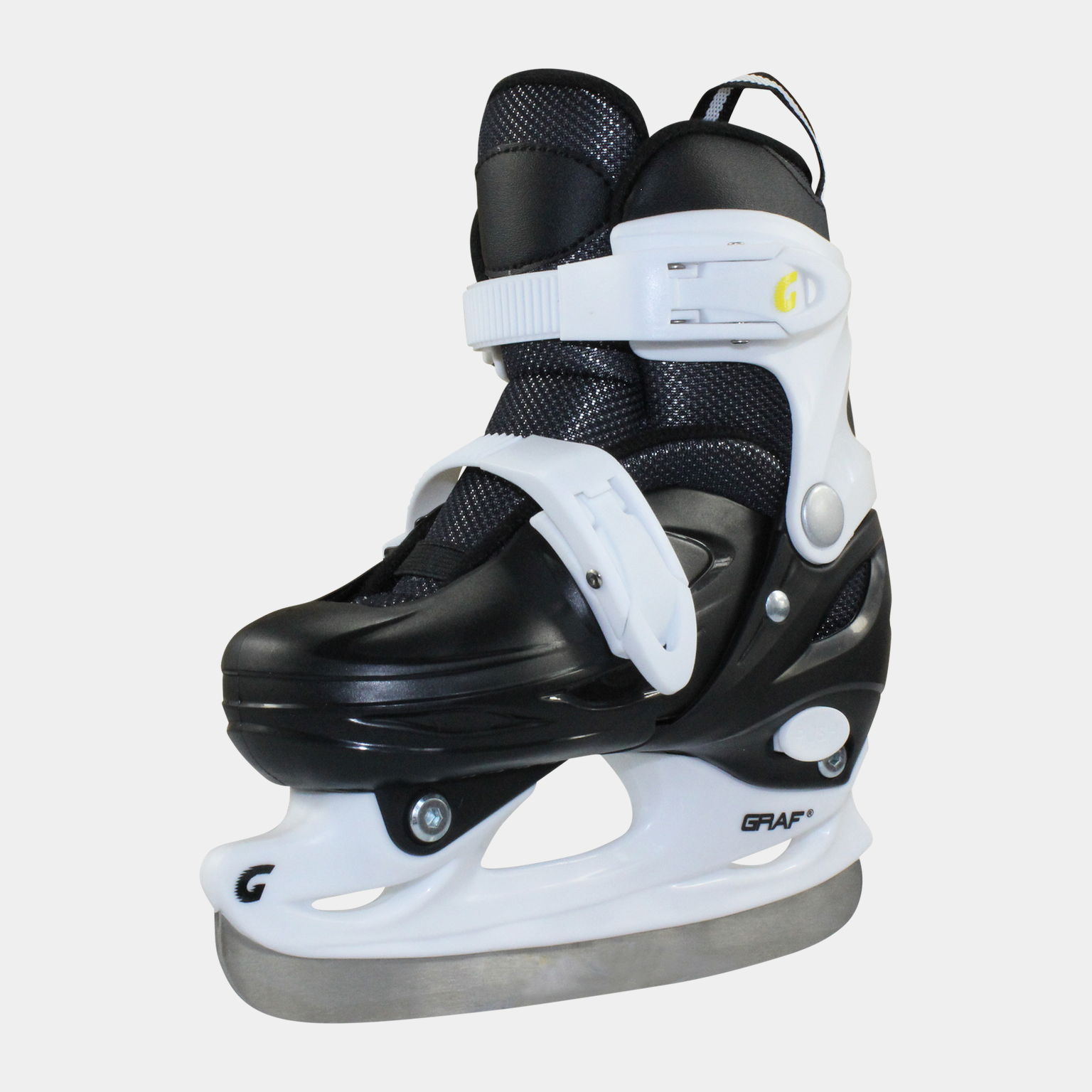 Kid Adjustable Hardshell Ice Skate, lasten jääkiekkoluistimet 23/24 - full image 2
