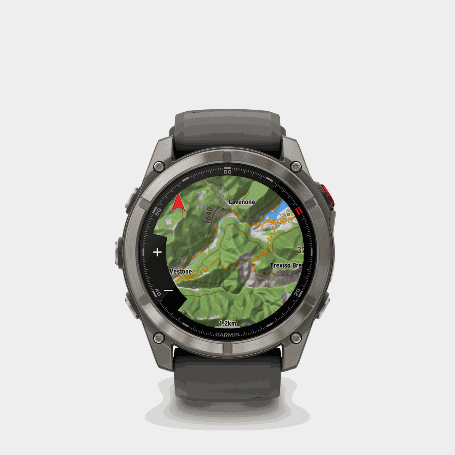 FENIX 8 Pro, LTE 51mm, Saph, Ti, Graphite, EMEA, multisport-kello, älykello - full image 1