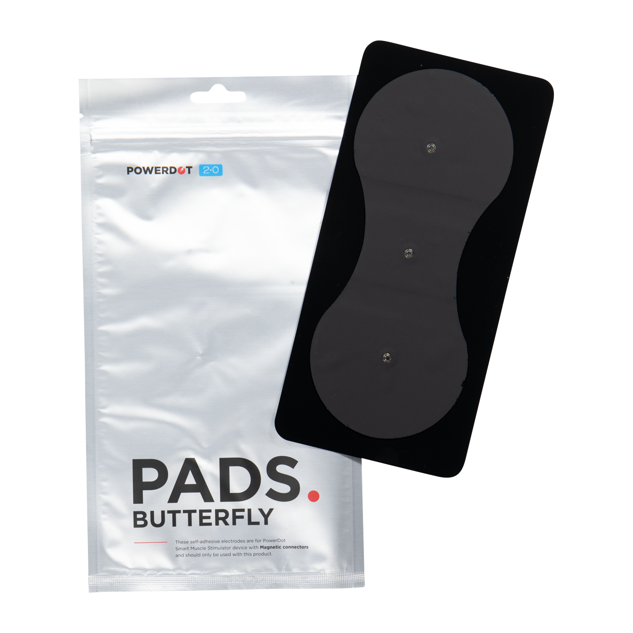 PowerDot Magnetic Pad Black Butterfly 2.0, электродная подушечка