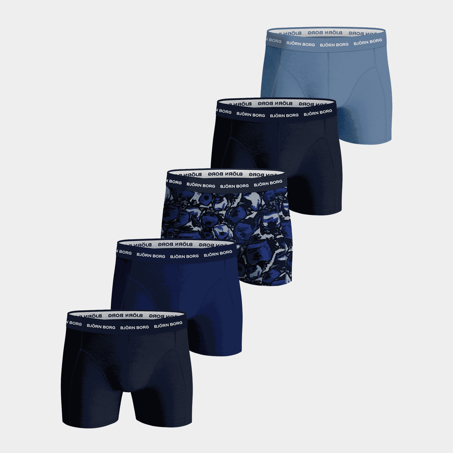 Cotton Stretch Boxer 5-pack, miesten bokserit - full image 1