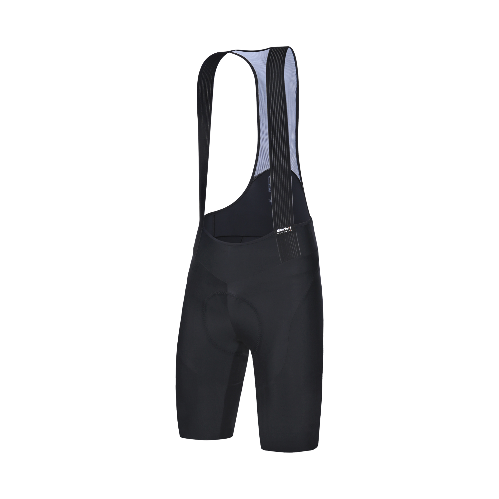 Santini Redux BIB черные 25, мужские велосипедные шорты
