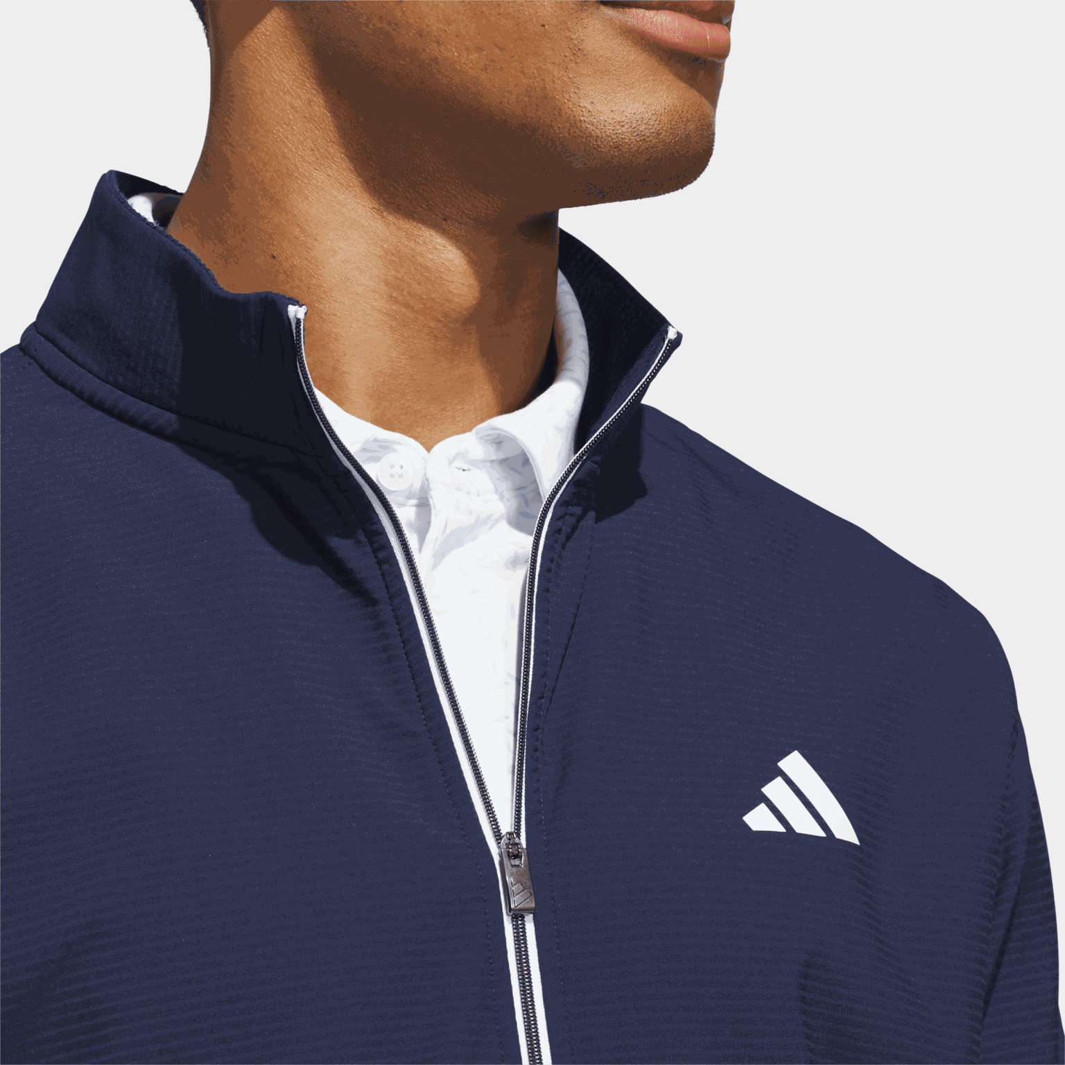 Ultimate365 Textured Woven Full-Zip, miesten golftakki - full image 4