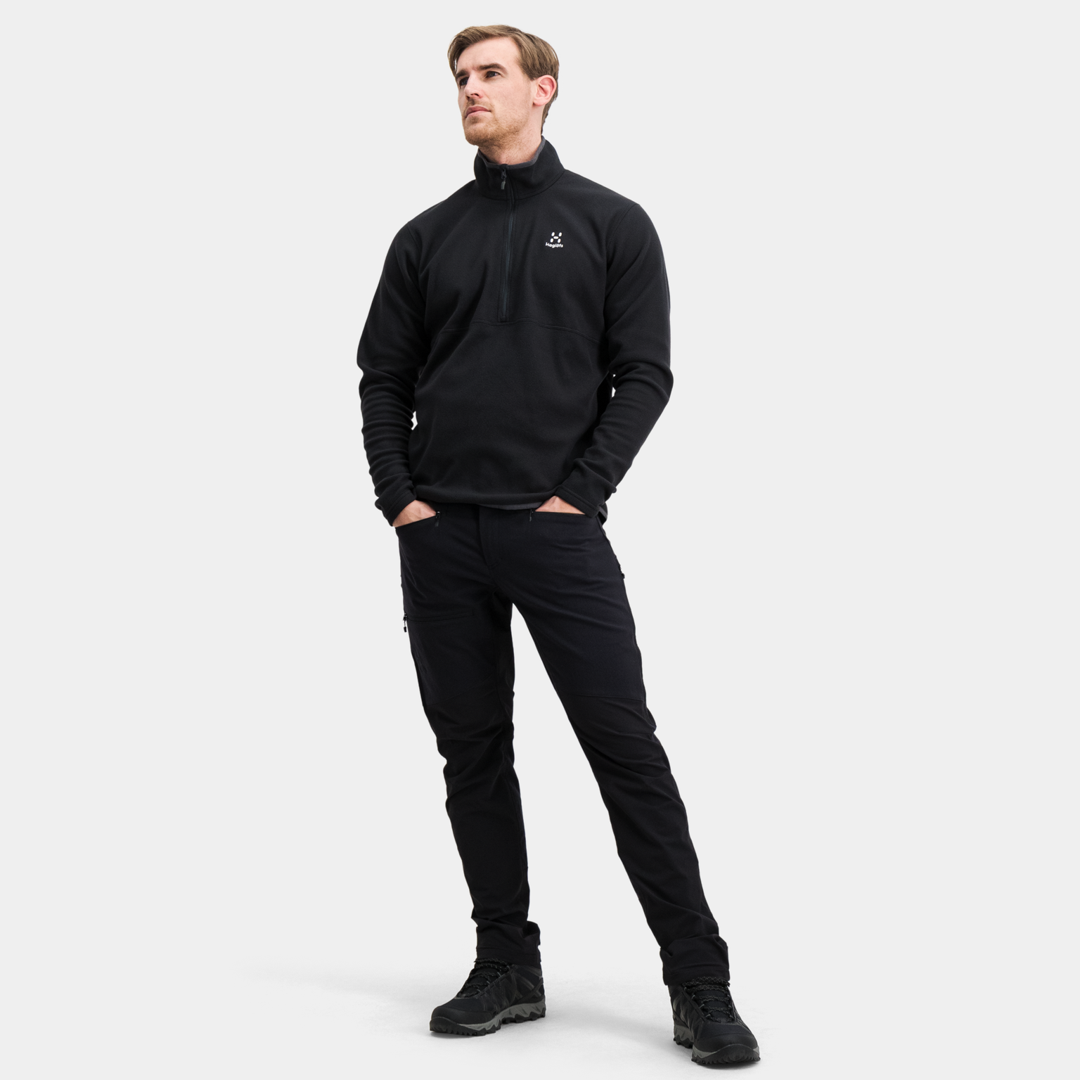 Pollux 1/2 Zip, fleecepusero - full image 4