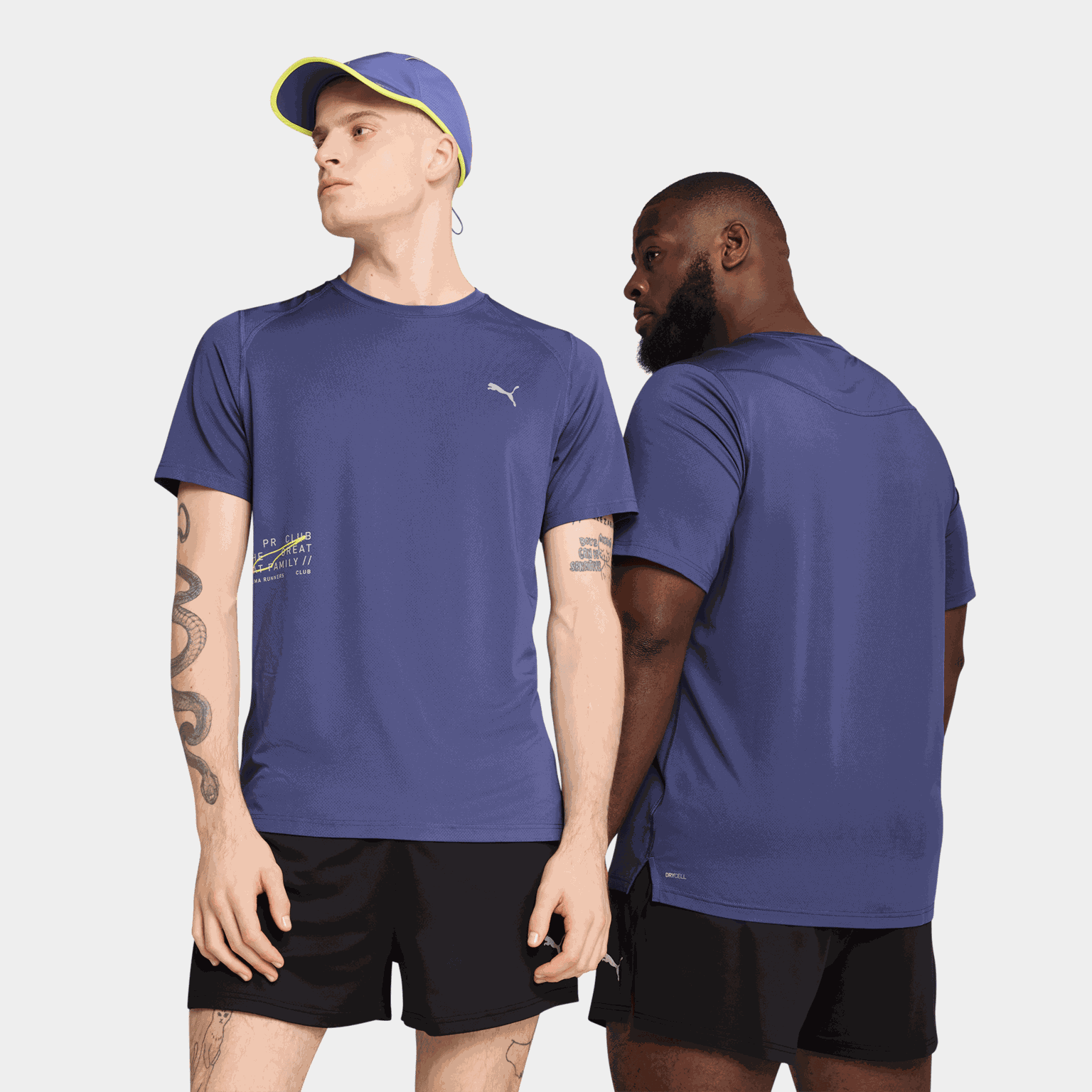 Run Graphic Mesh Tee, miesten treenipaita - full image 1