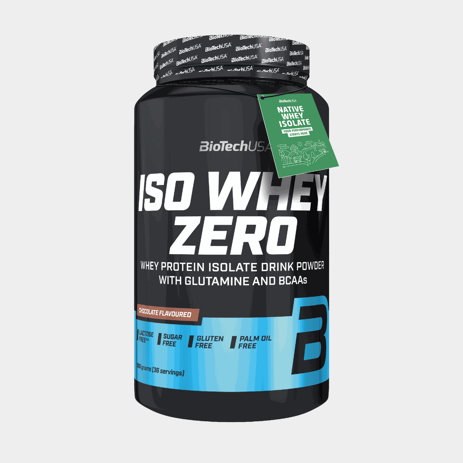 Iso Whey Zero 908g Chocolate, proteiinijauhe - full image 1