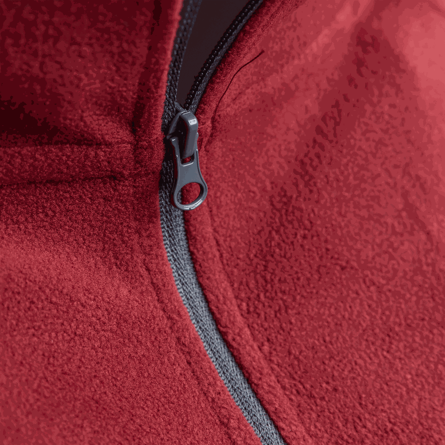 Hesseng Zip Fleece, naisten fleecepaita - full image 3