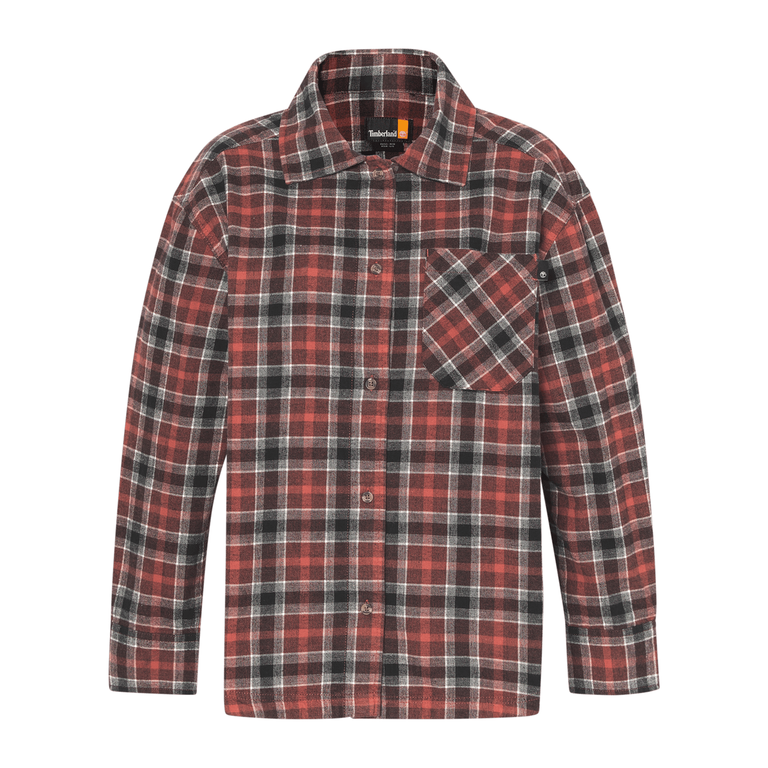 Timberland Plaid Flannel Overshirt, женская куртка