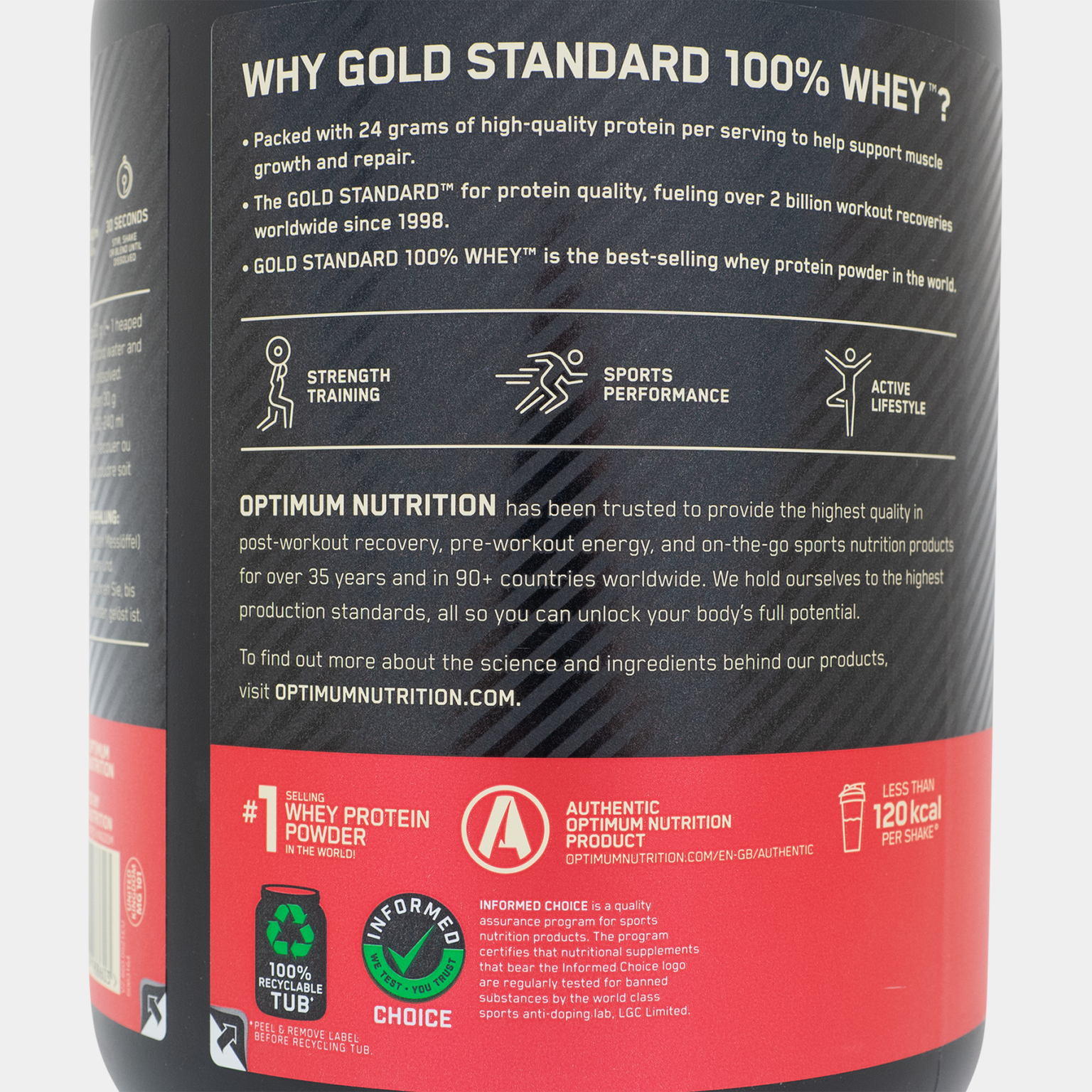 100 % Whey Gold Standard 908 g, proteiinijauhe - full image 4
